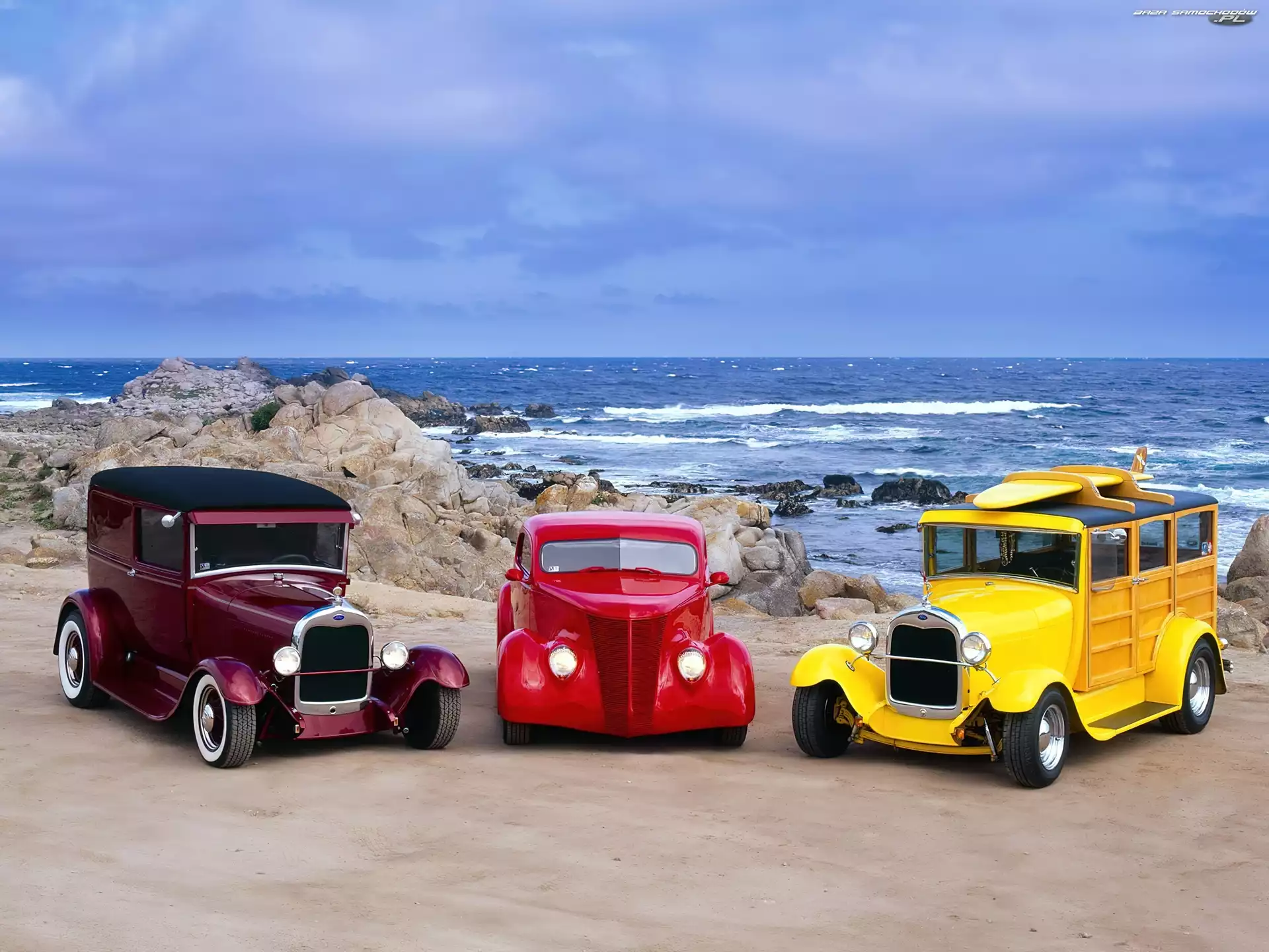 HotRod, Trzy, Samochody