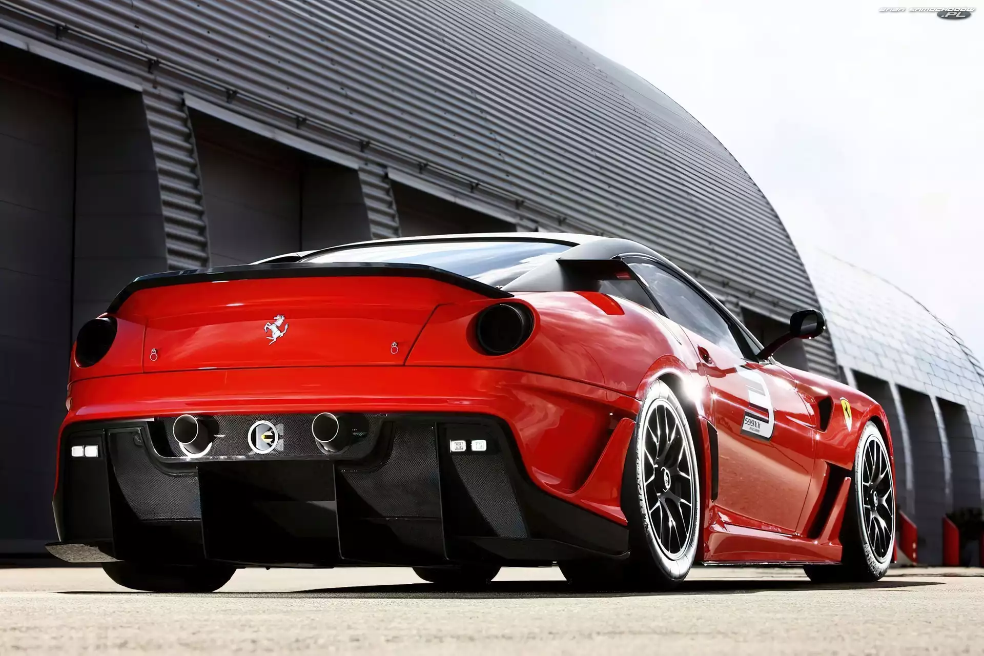 Ferrari 599, Tuning, Dyfuzor, Wielki