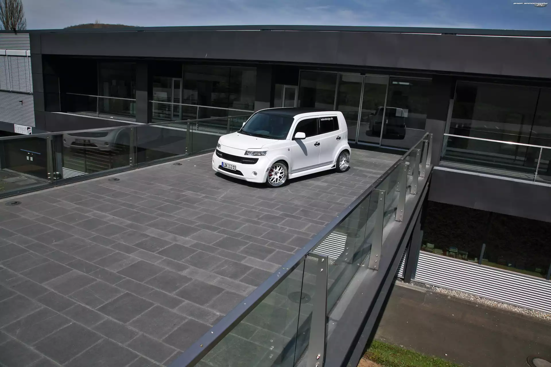 Tuning, Biały, Daihatsu Materia