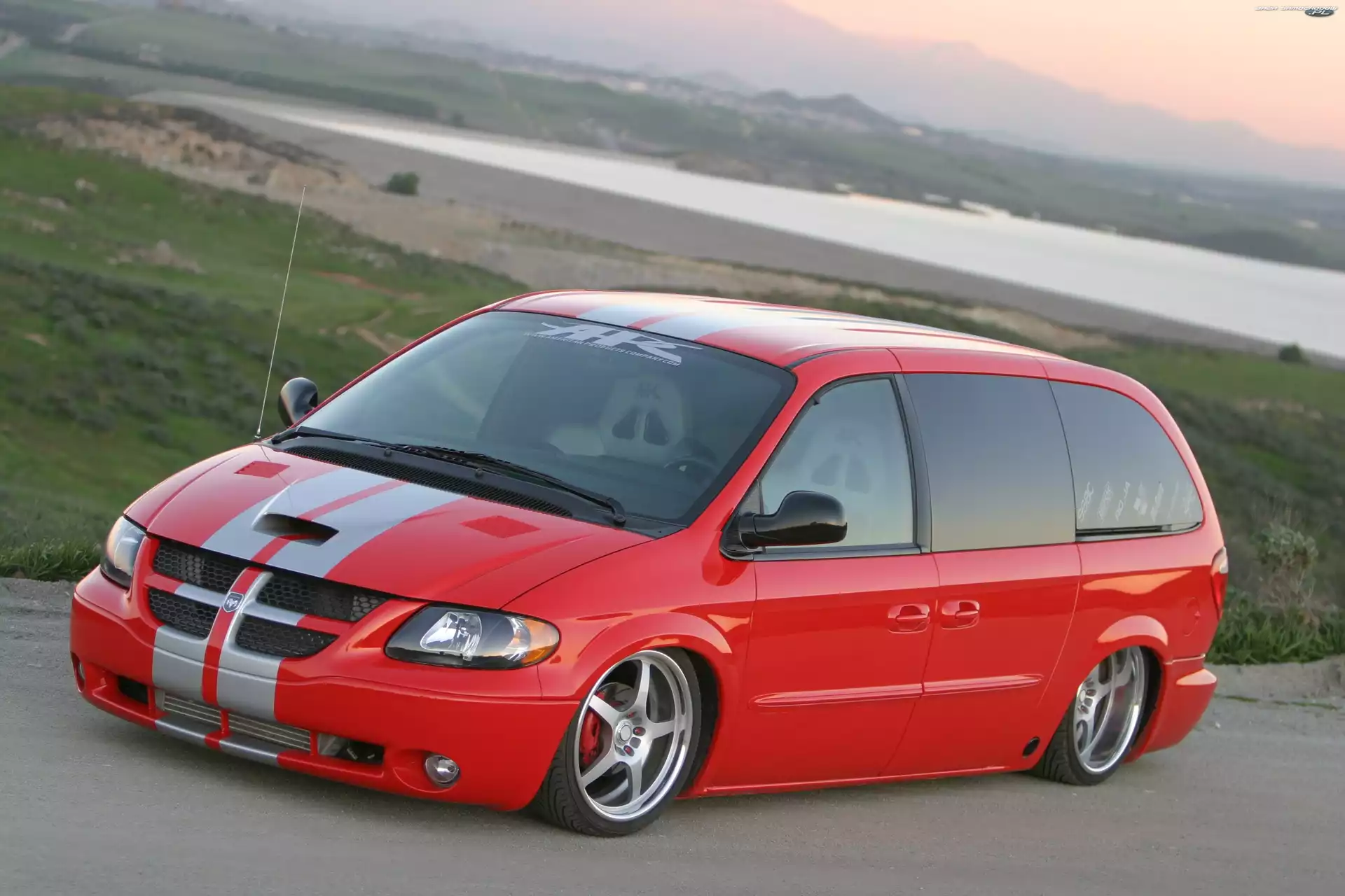 Tuning, Obniżony, Dodge Caravan