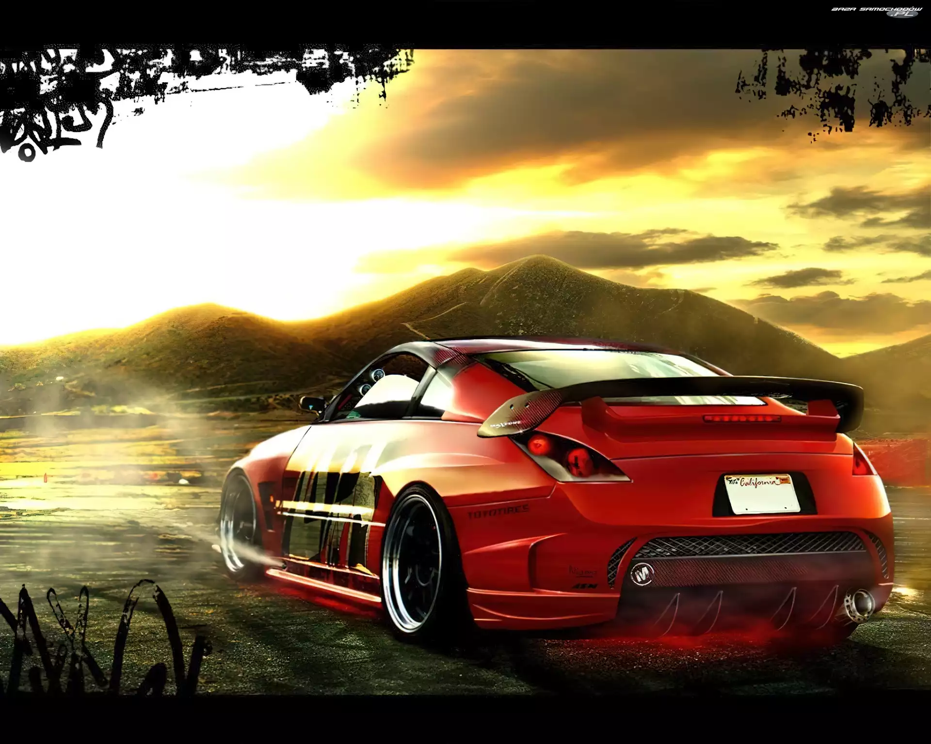 TUNING, Czerwony, Nissan 350Z