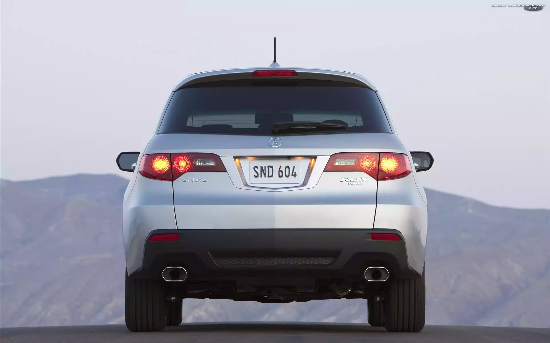 Turbo, Acura RDX, Tył