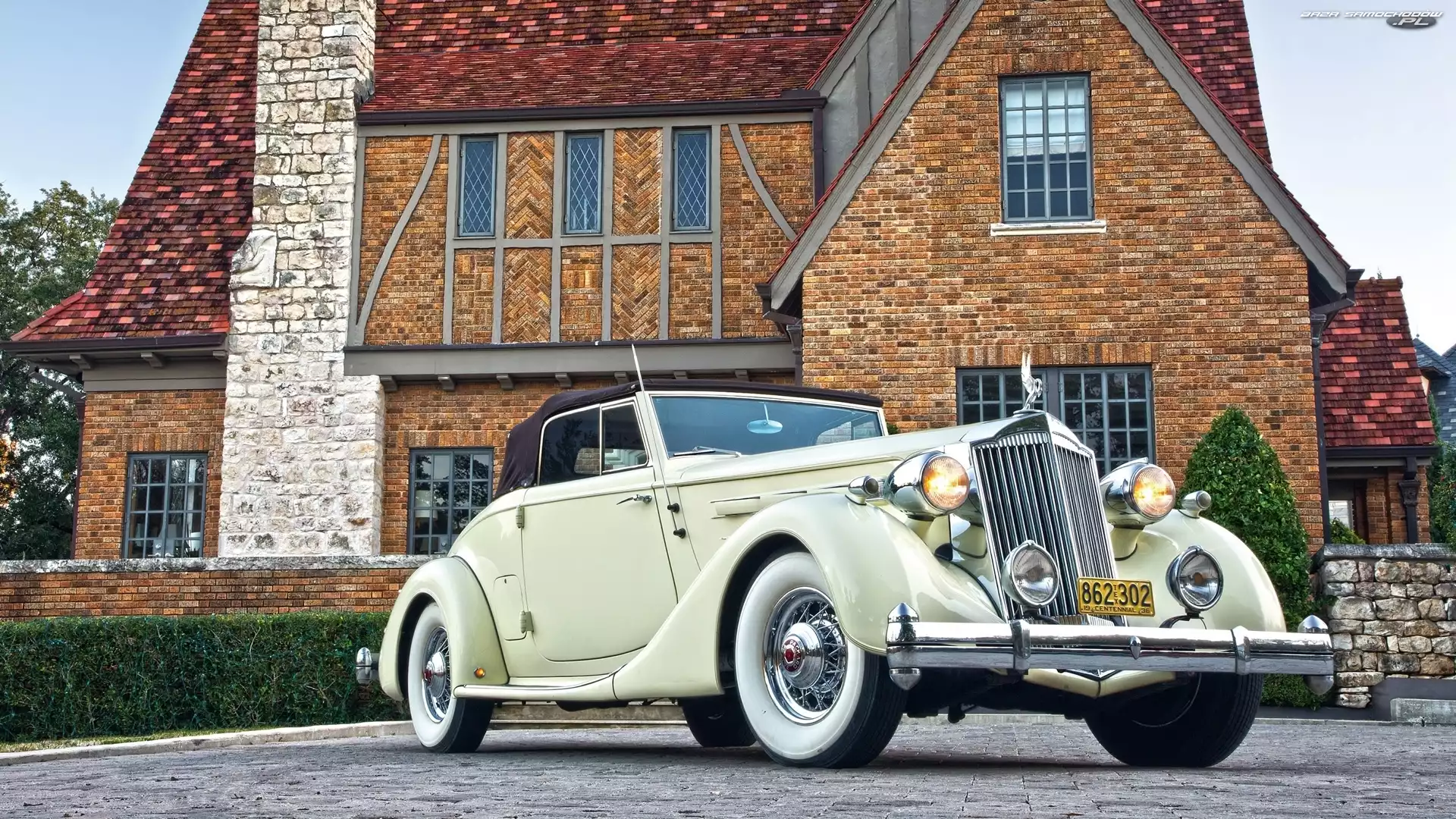 Packard Twelve Coupe Roadster, Dom, Zabytkowy, 1936