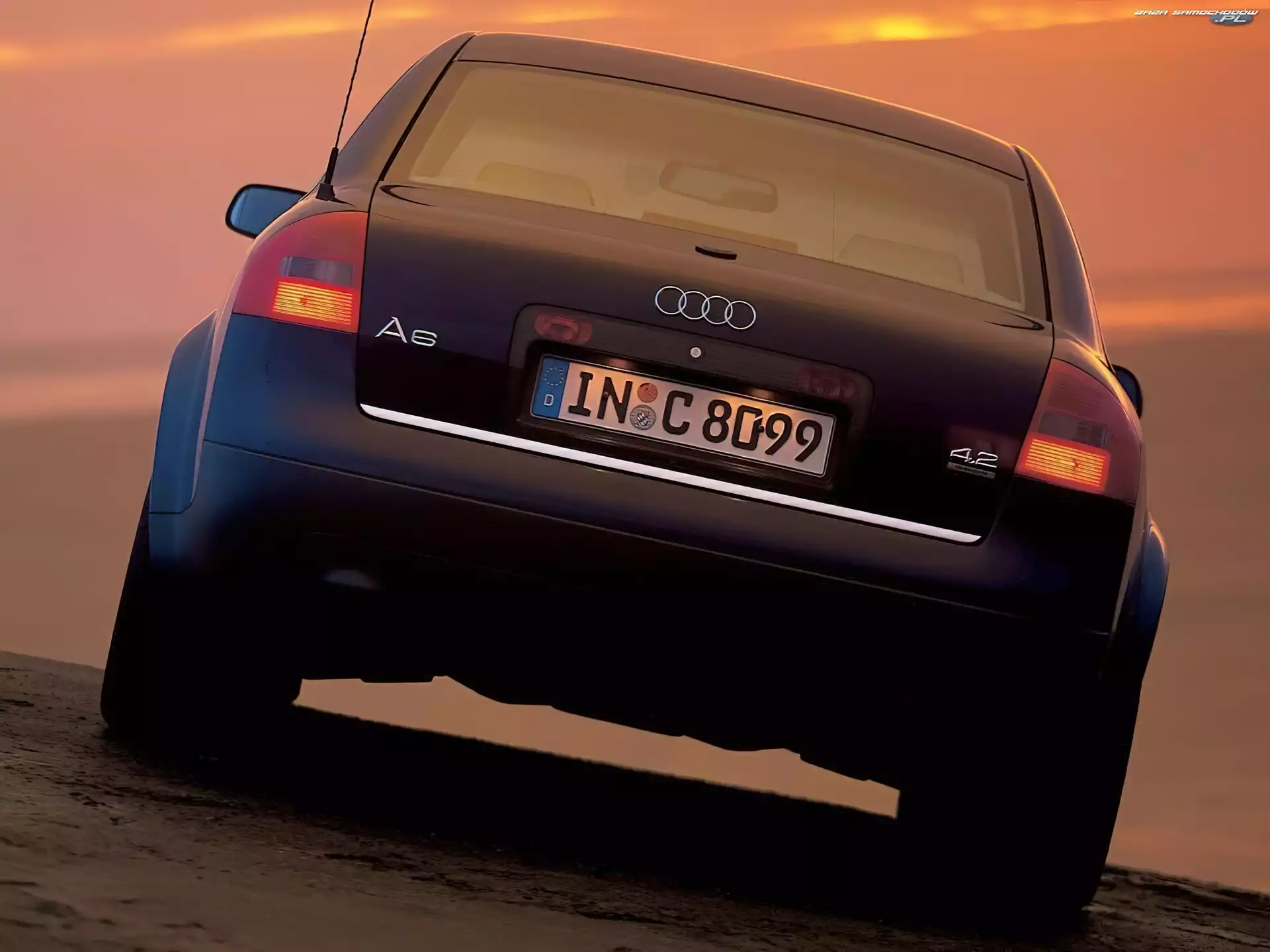 Tył, Audi A6, 4.2