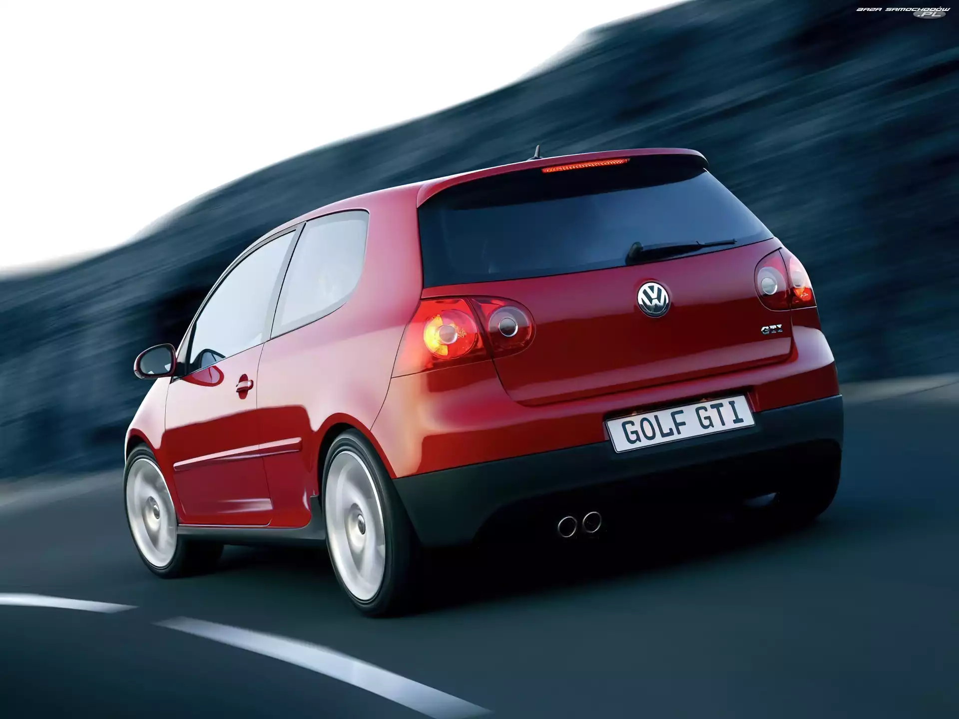 Tył, Volkswagen Golf 5, GTI