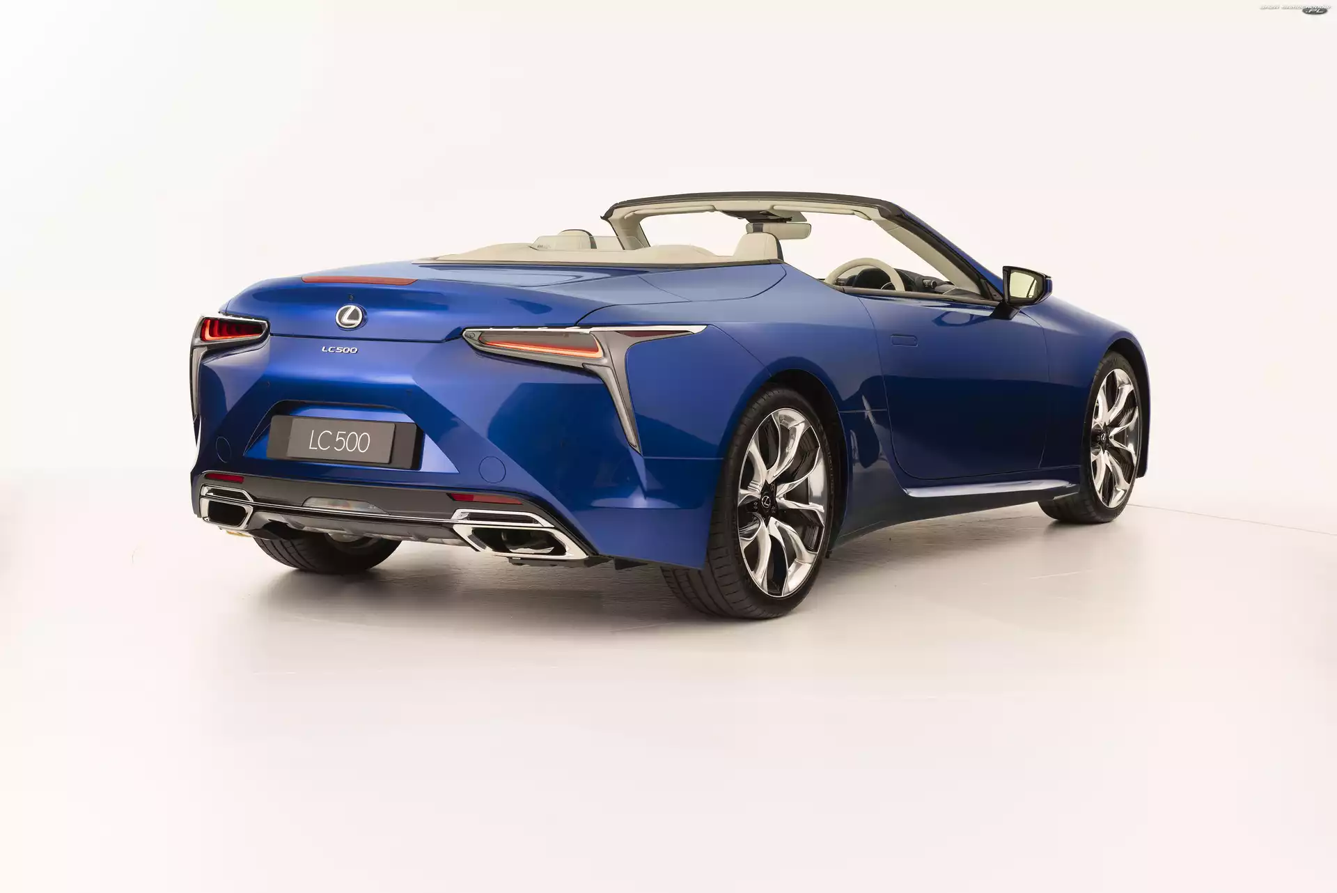 Tył, Lexus LC 500, Convertible