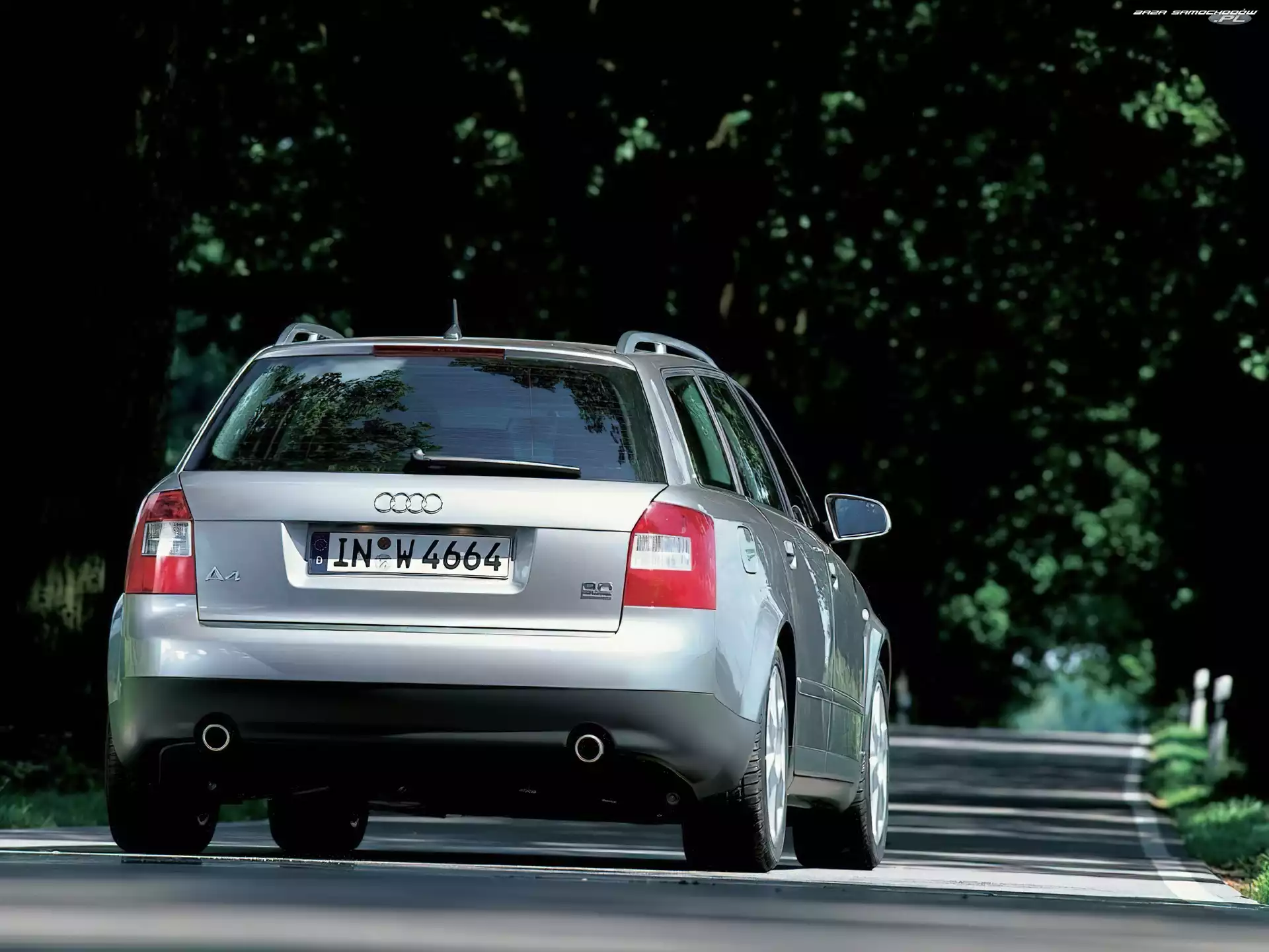 Tył, Audi A4, Avant