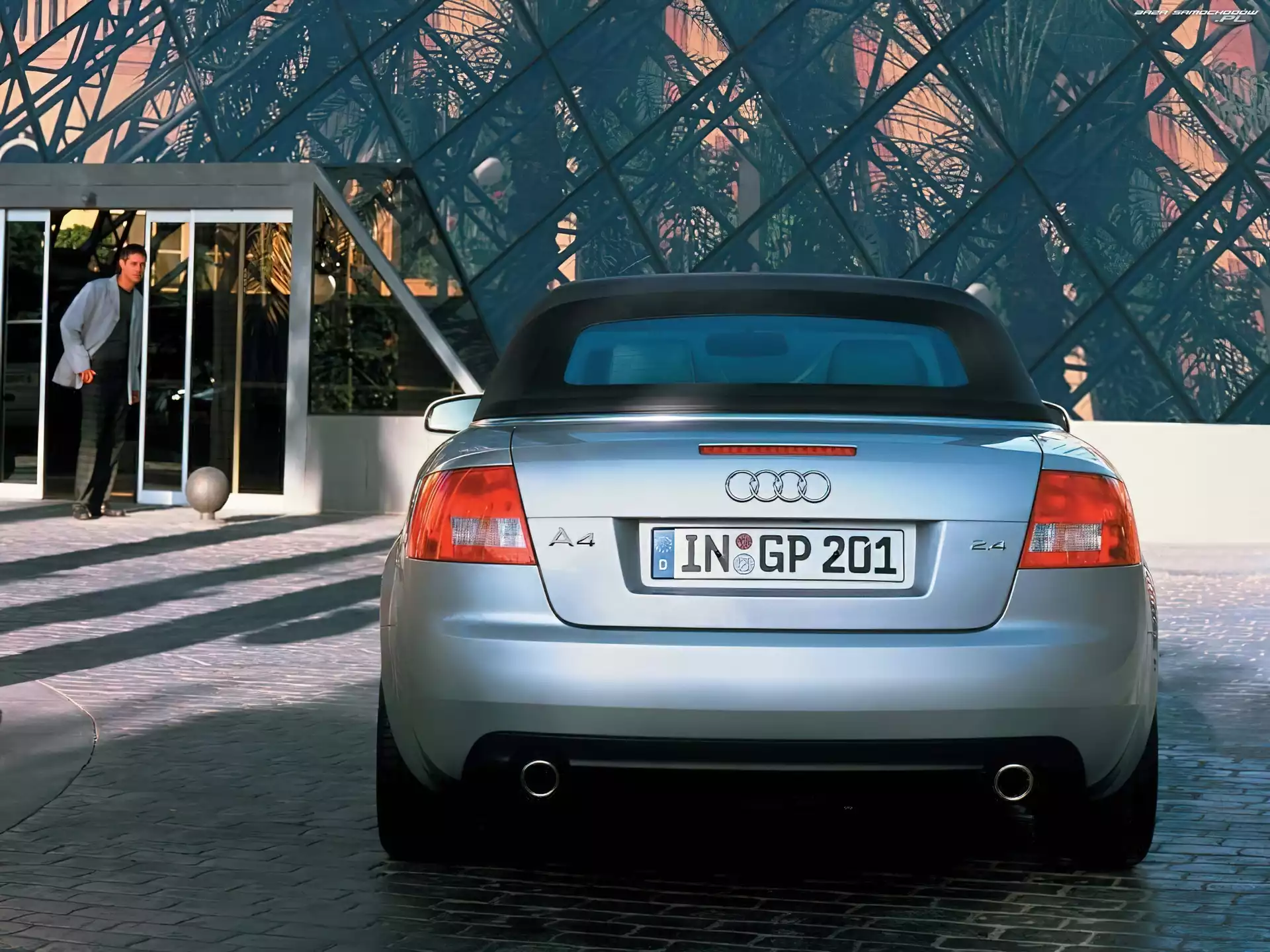 Tył, Audi A4, Cabrio