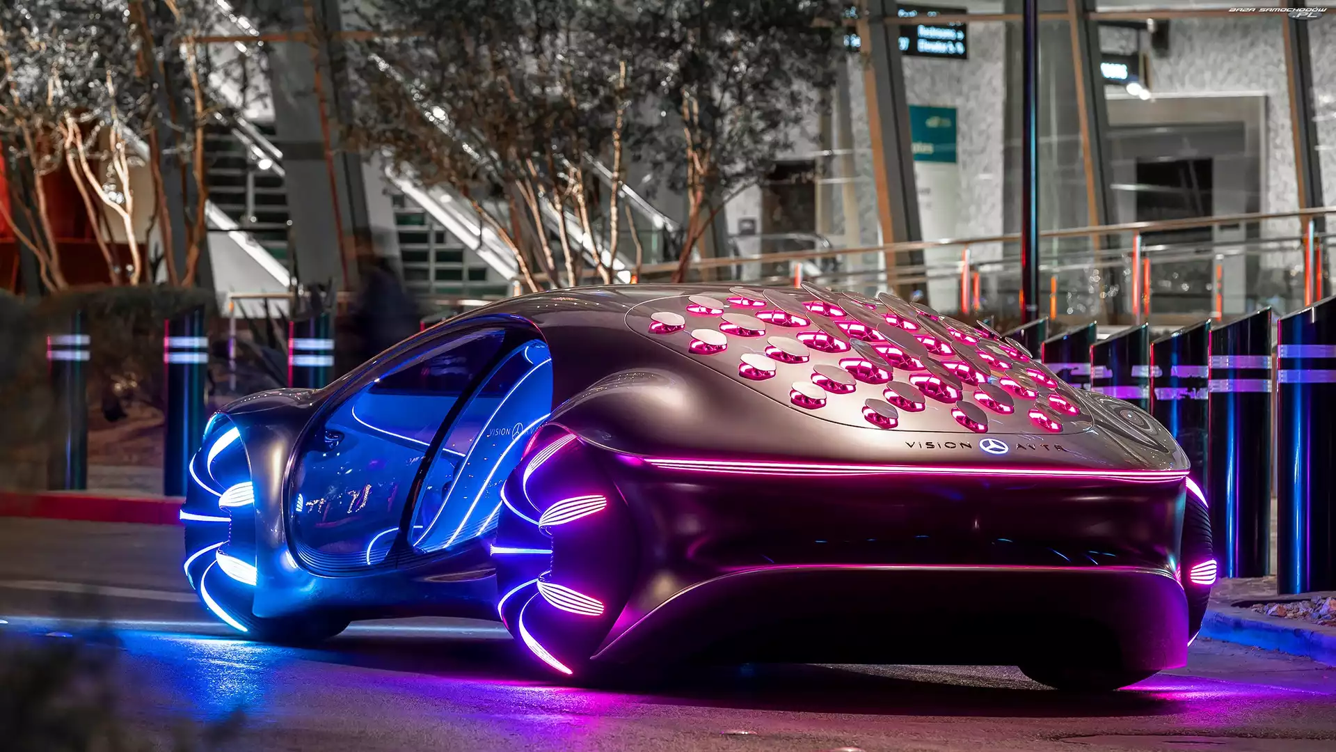 Tył, Mercedes-Benz Vision AVTR, Concept