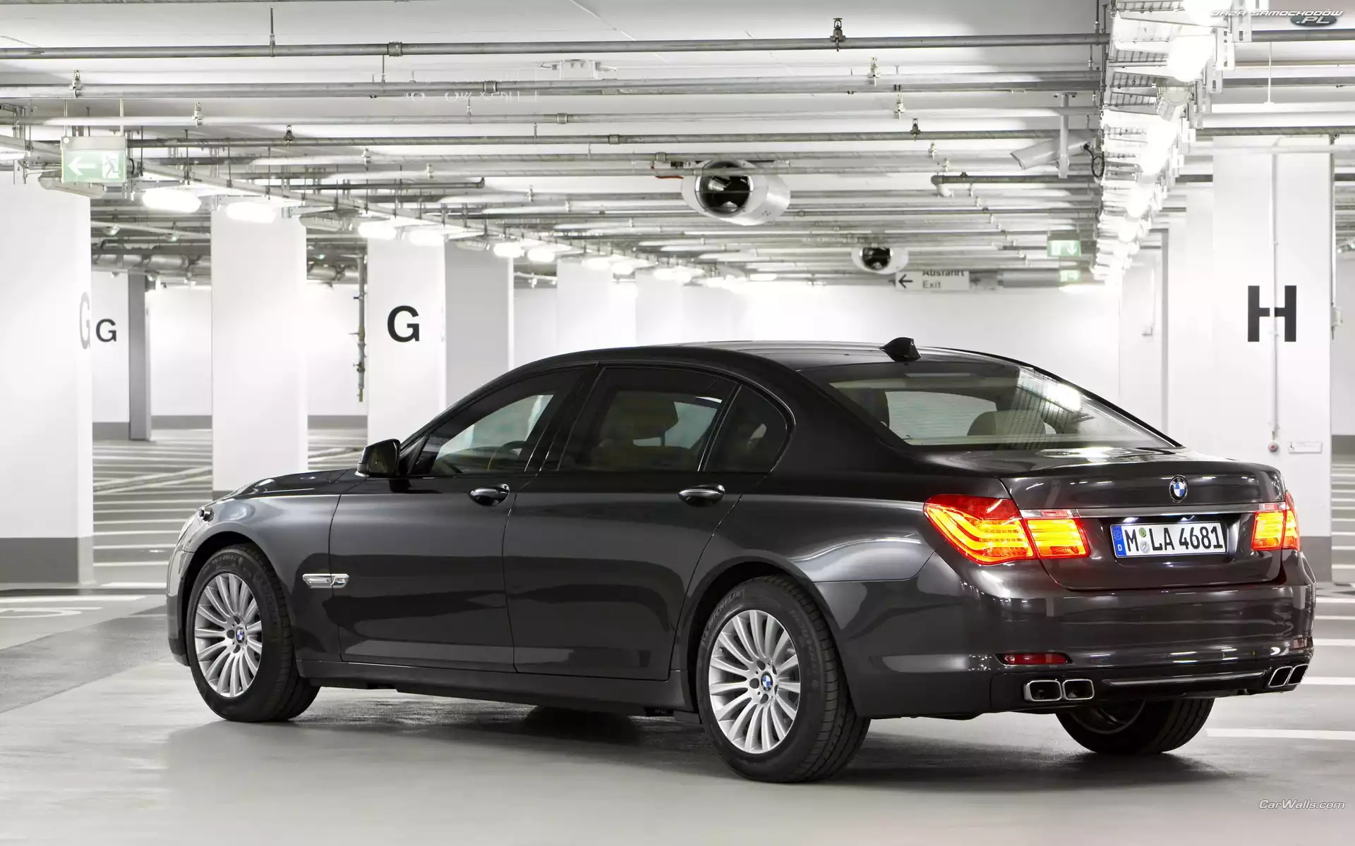 Tył, Czarne, BMW F01