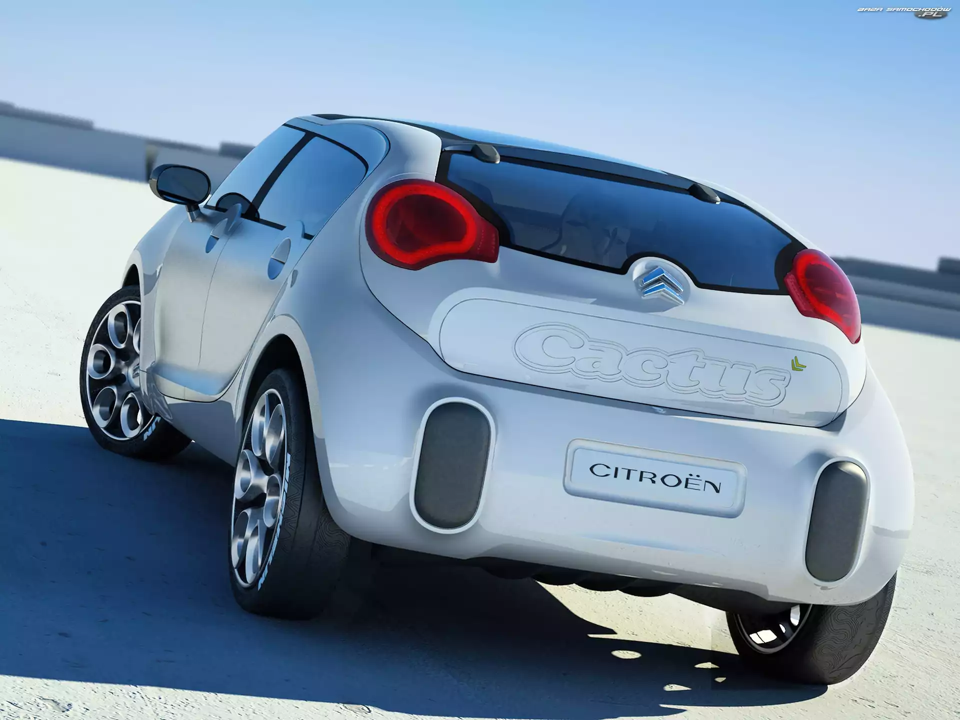 Tył, Citroen C-Cactus, Lampy
