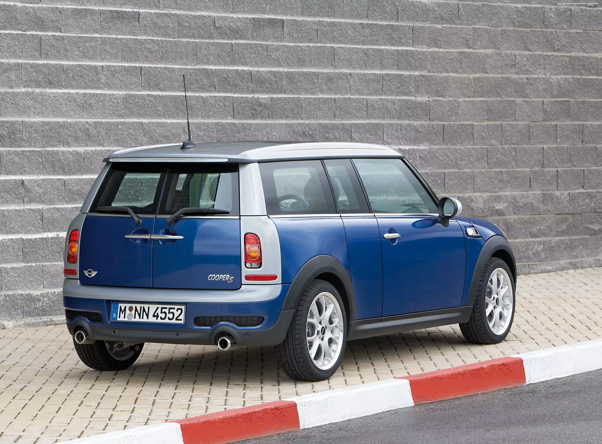 Tył, Mini Cooper S Clubman, Lampy
