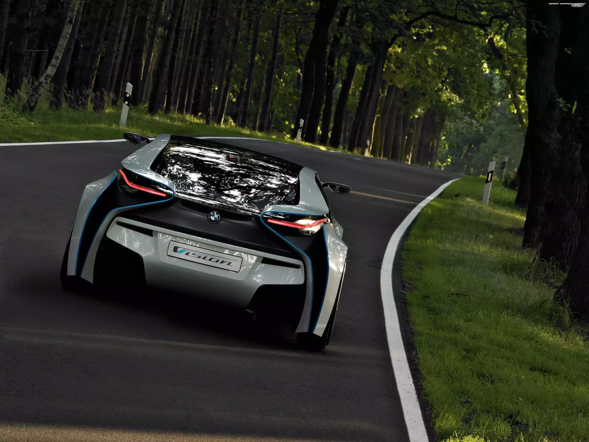 Tył, BMW Vision Efficient Dynamics
