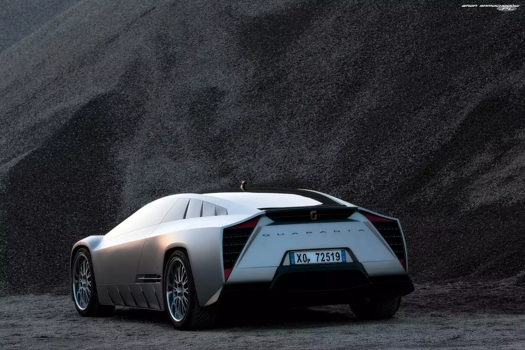 Tył, Italdesign Giugiaro Quaranta