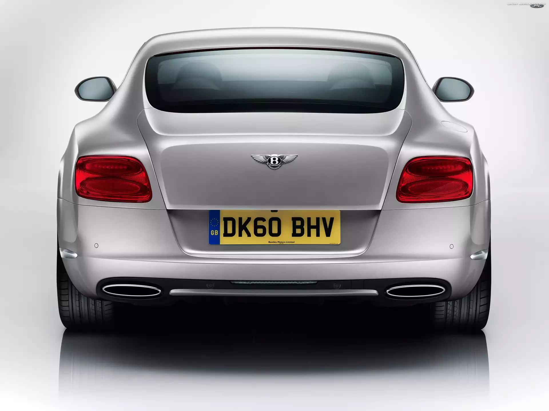 Tył, Bentley Continental GT, Lampy