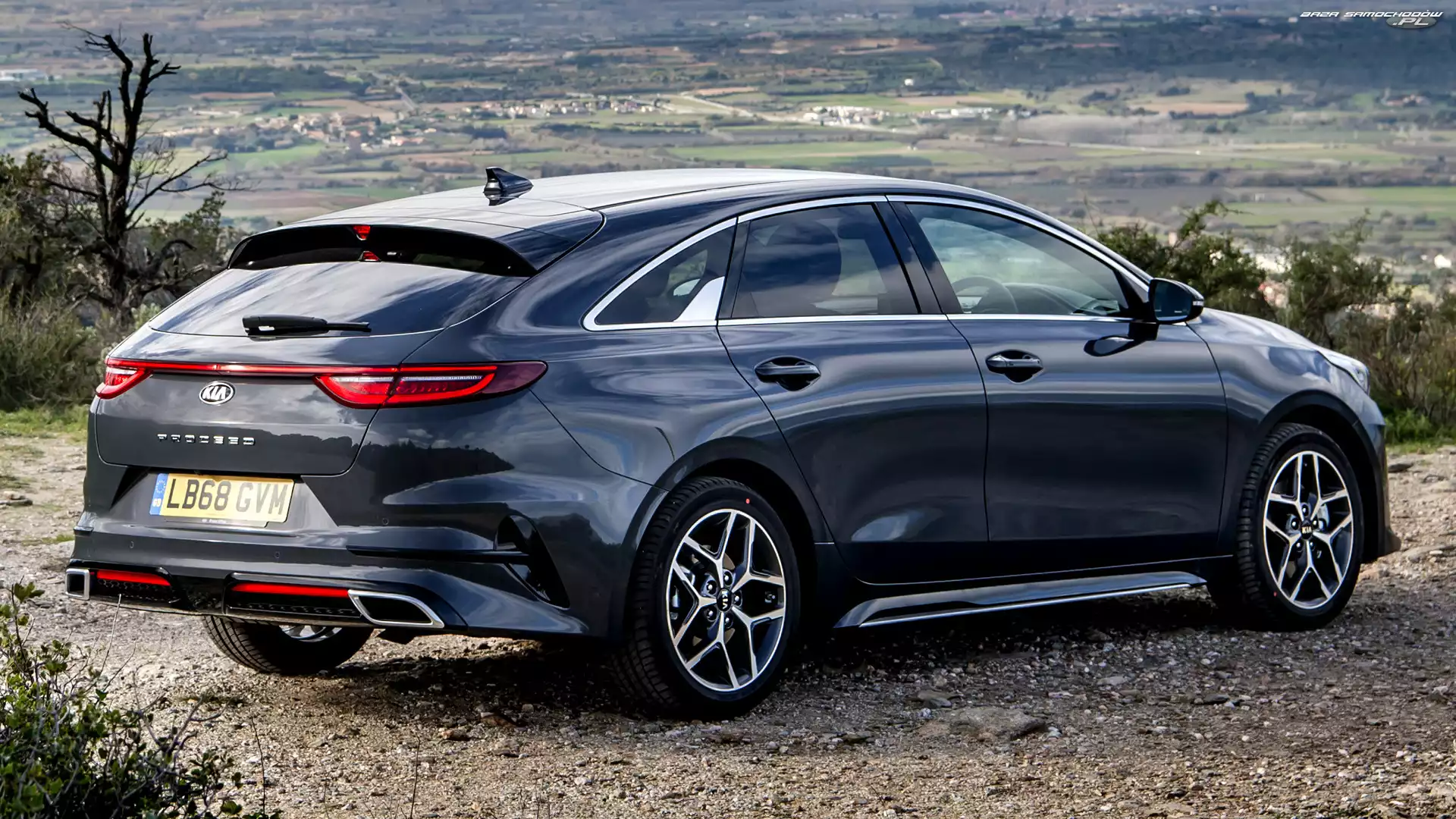 Tył, Kia ProCeed GT, Bok