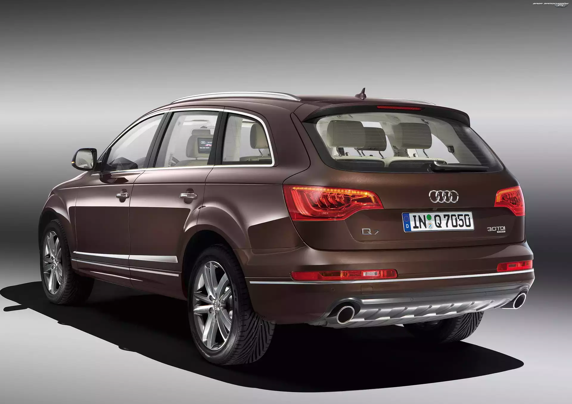 Tył, Audi Q7, Dyfuzor