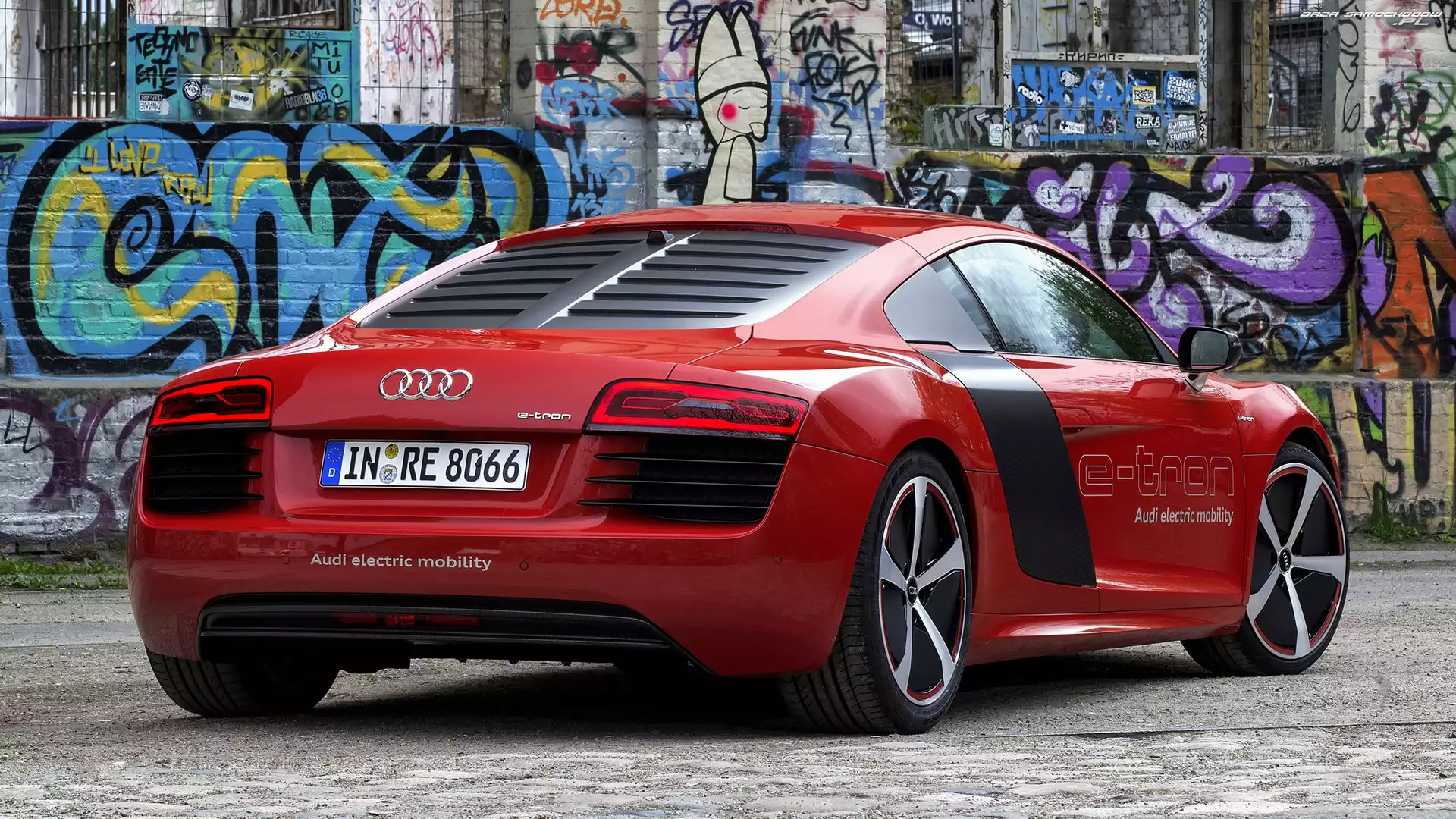 Tył, Audi R8, Coupe