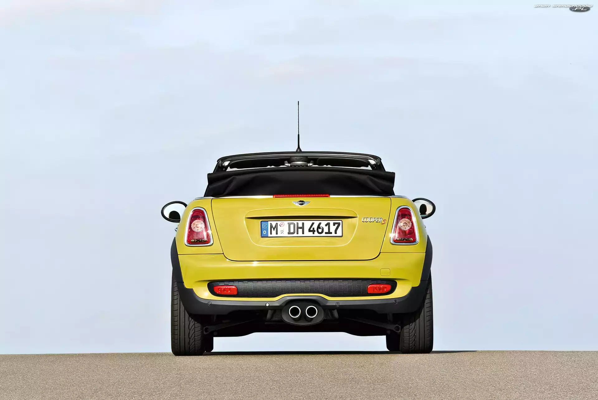 Tył, Mini Cooper S Cabrio