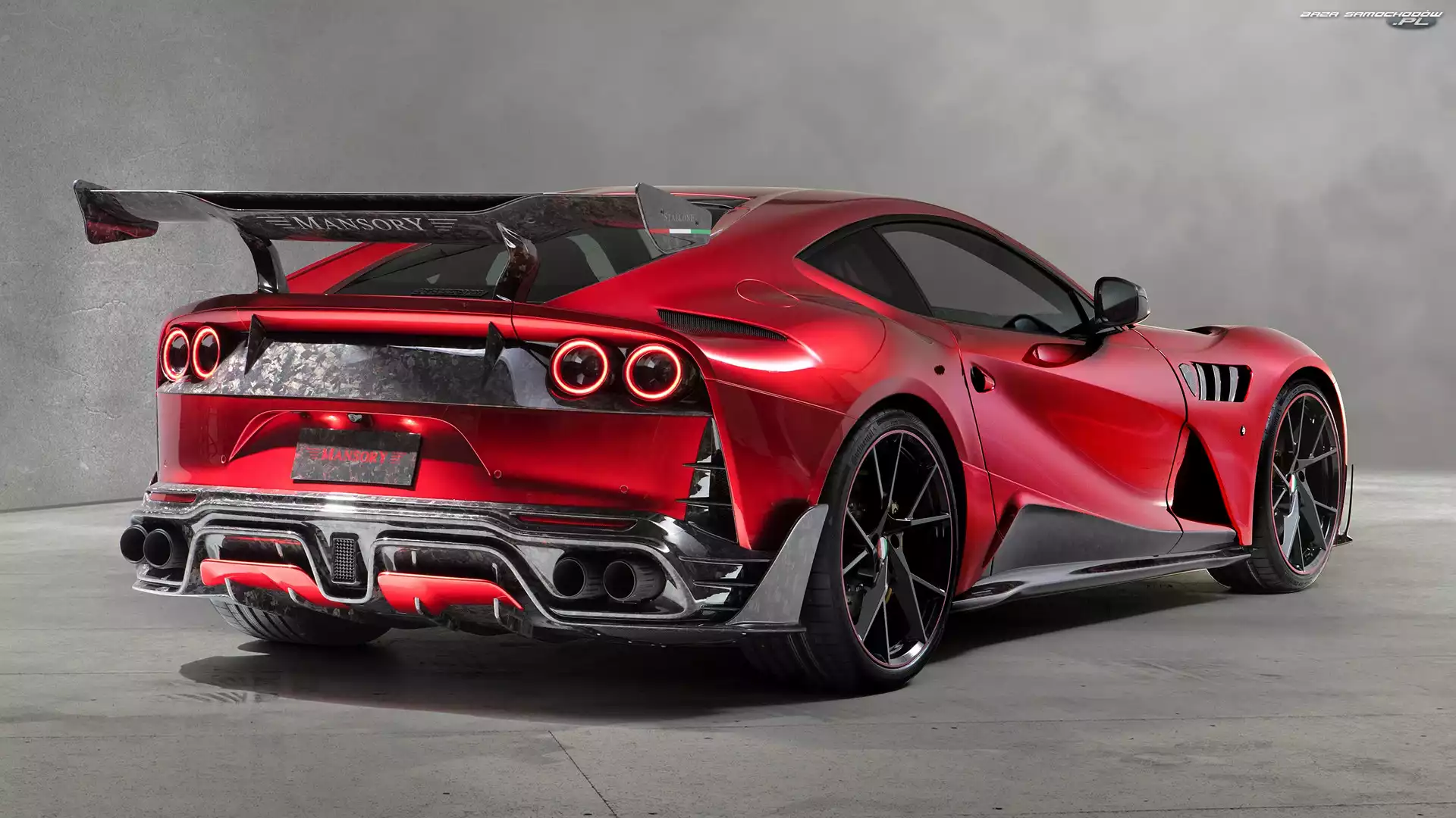 Tył, Ferrari 812 Superfast Stallone, Mansory