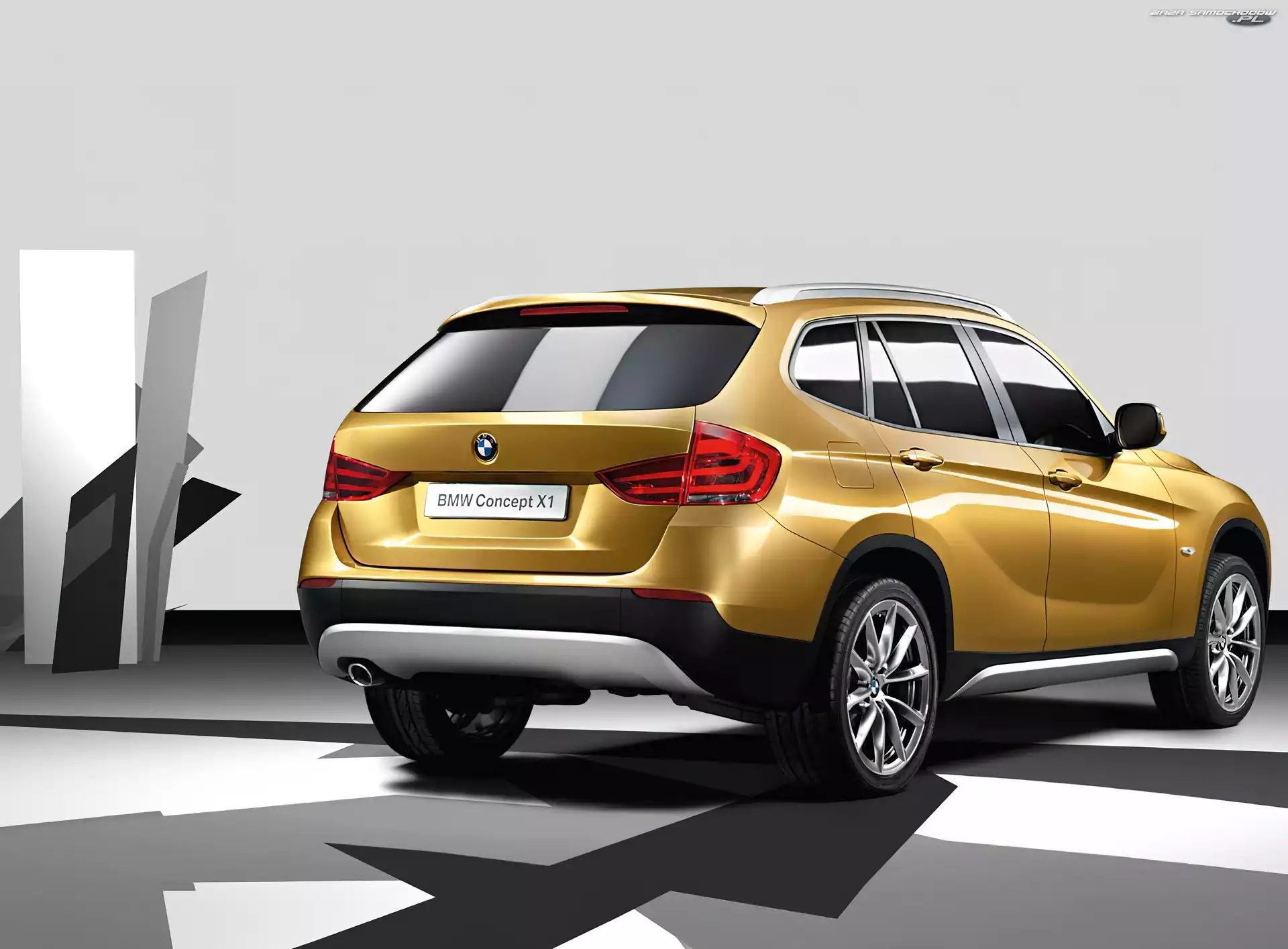 Tył, BMW X1, Zderzak