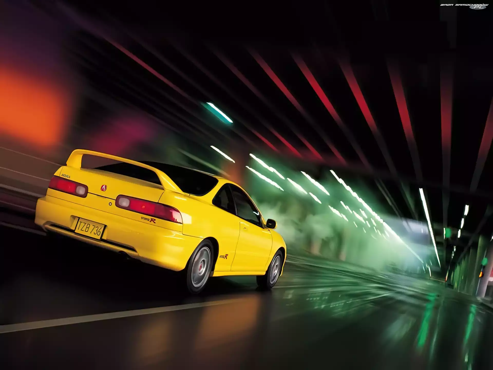 Acura Integra, Type, Tunel, R