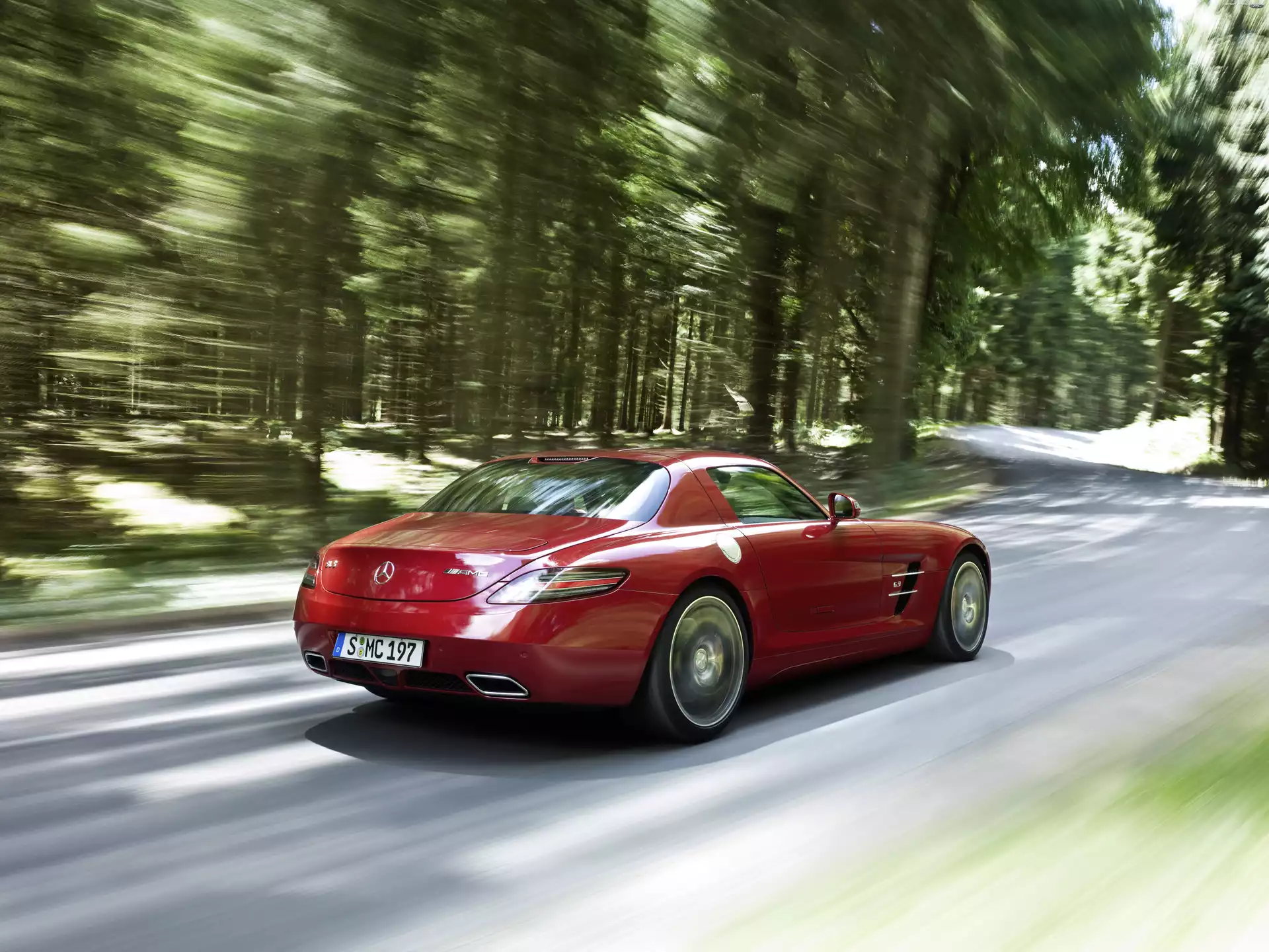 Układ, AMG, Mercedes Benz SLS, Wydechowy