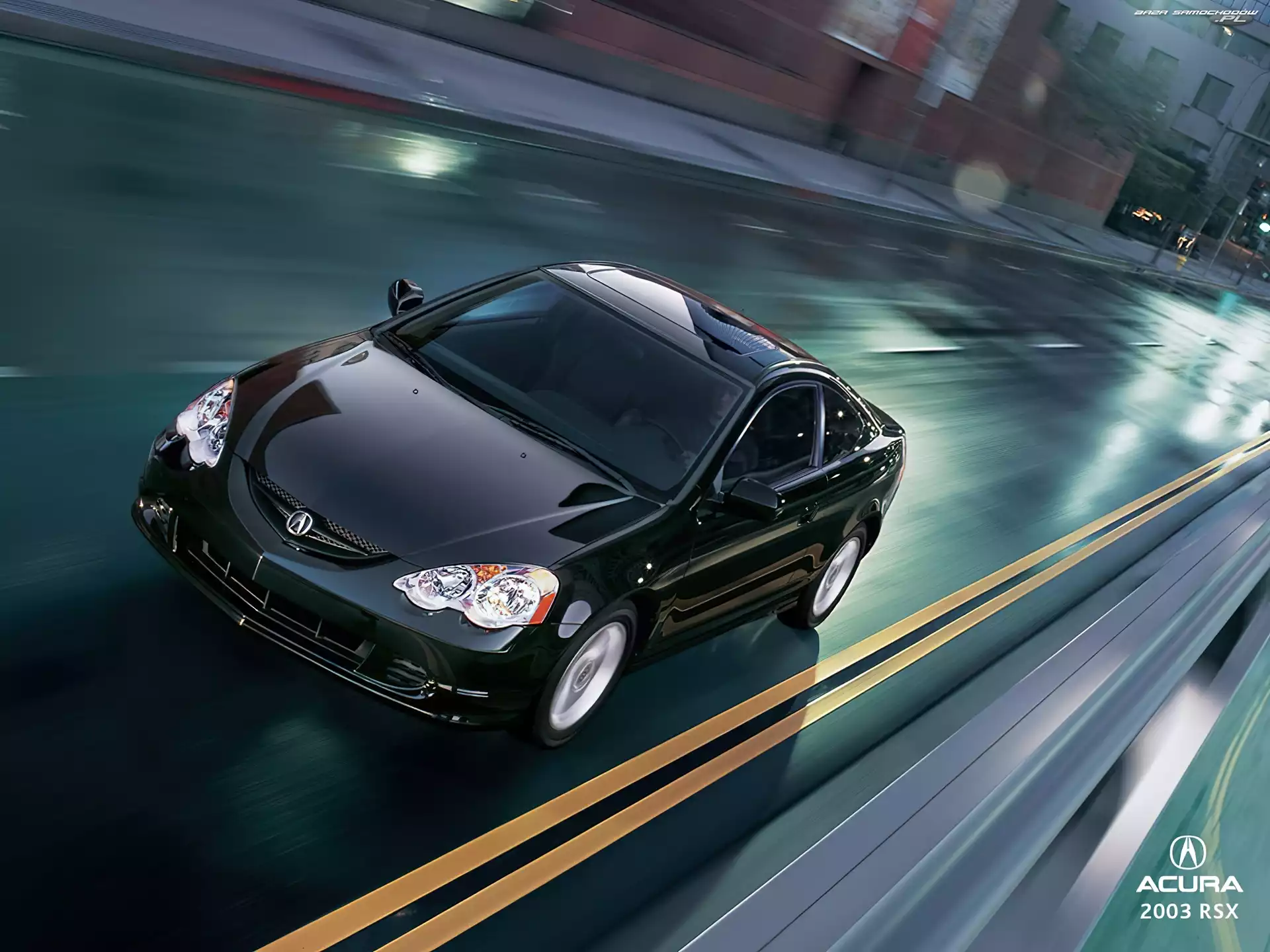 Ulica, Acura RSX, Reklama