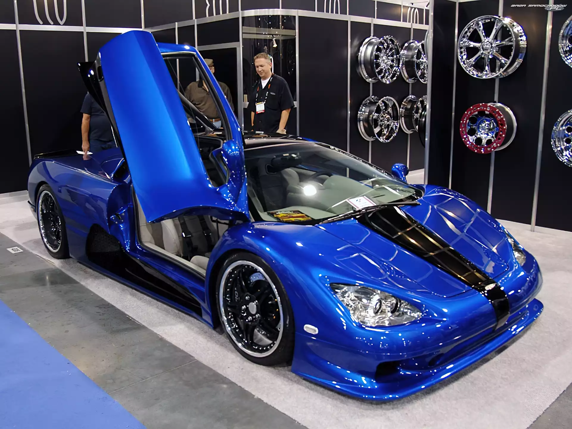SSC Ultimate Aero TT, Samochód, Niebieski, Super