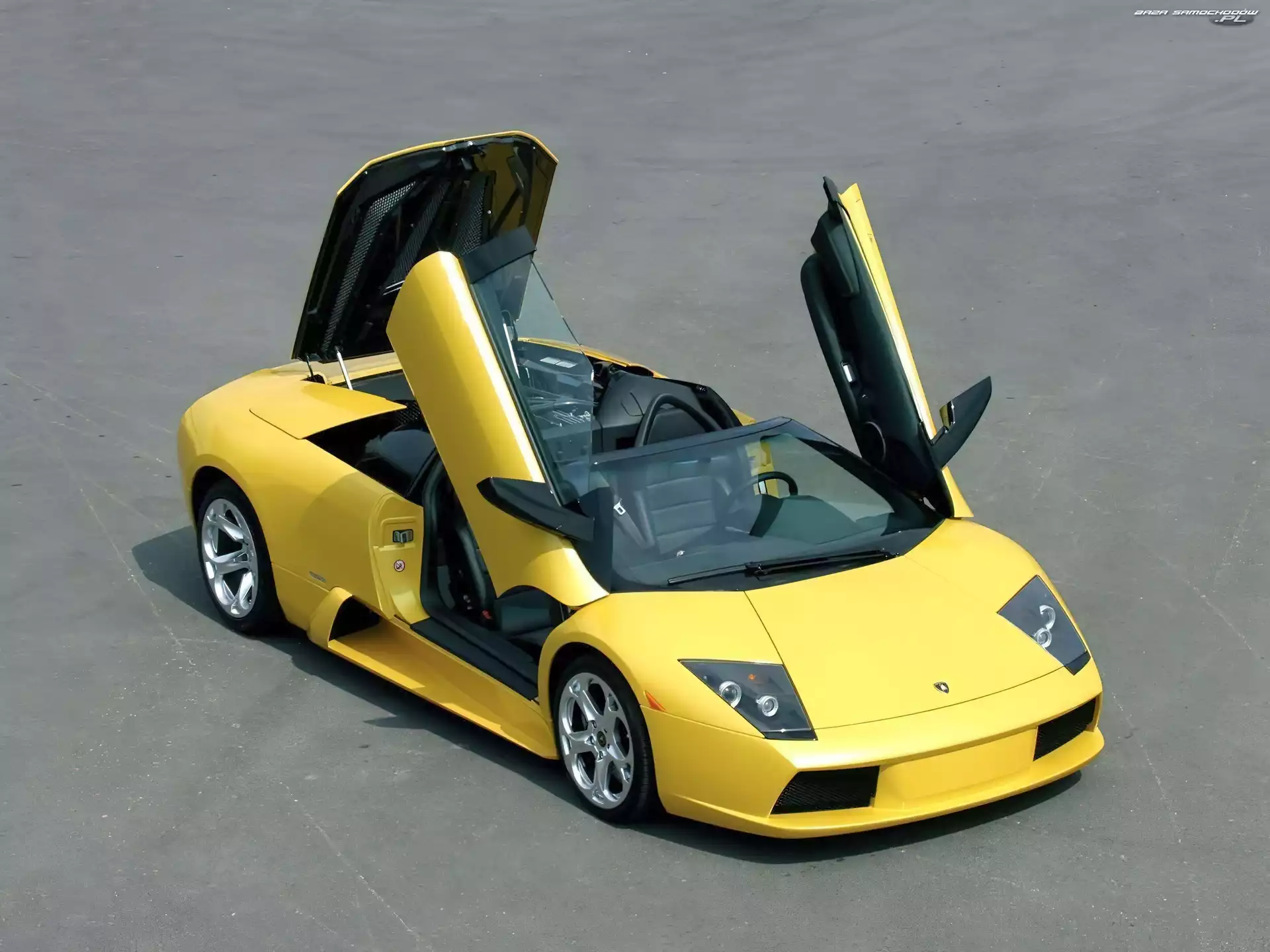 Lamborghini Murcielago, Uniesione, Klapa, Drzwi