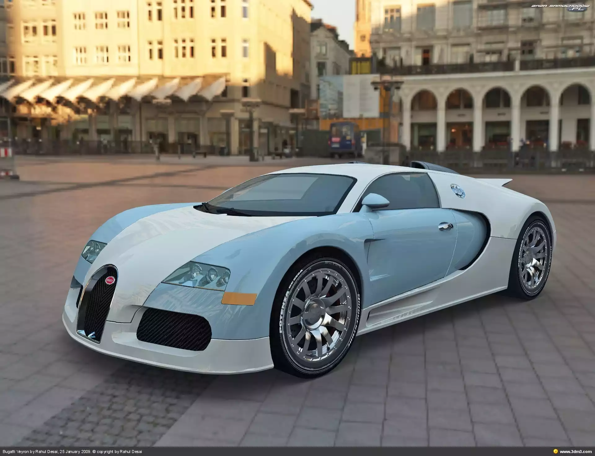 Alufelgi, Bugatti Veyron