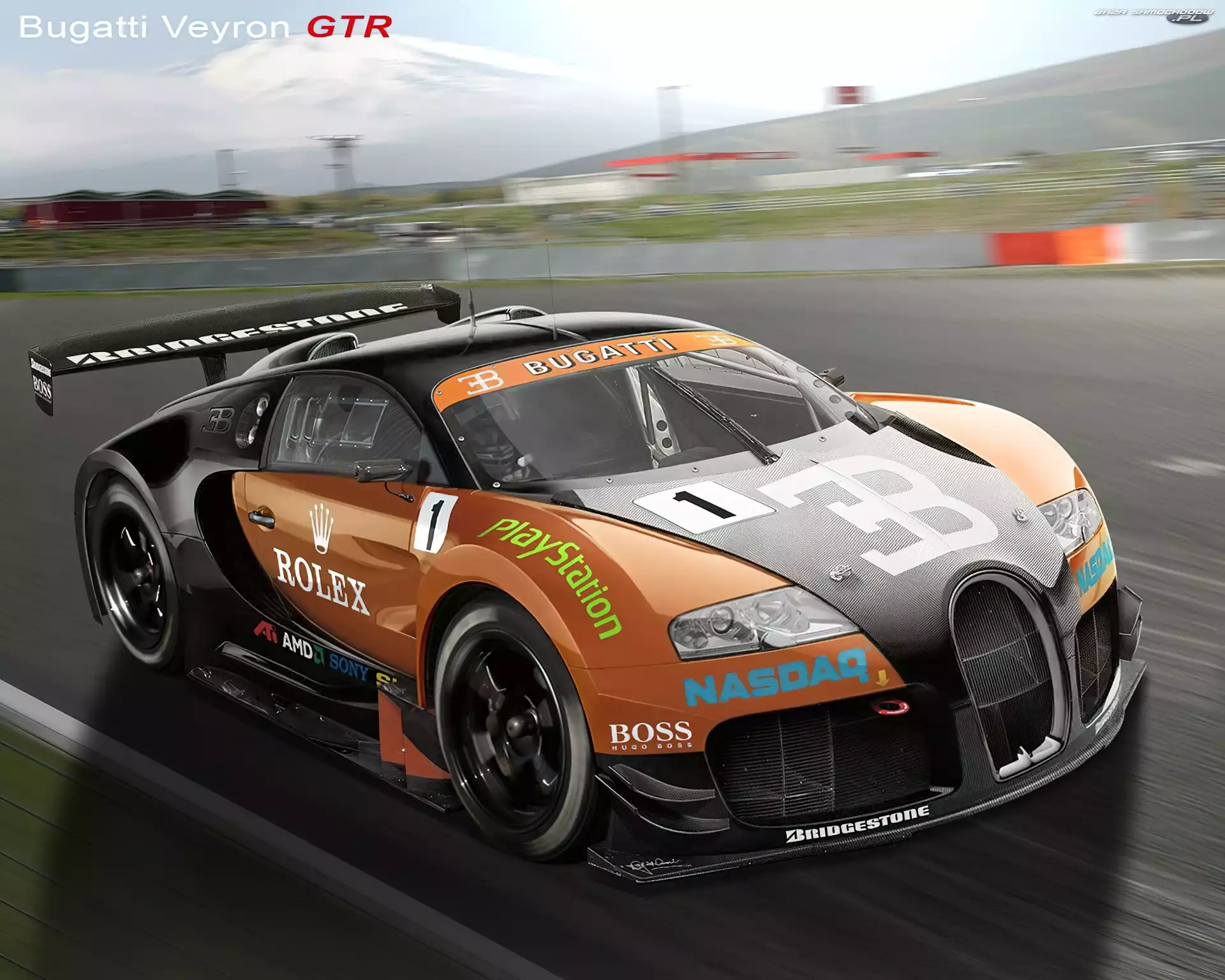 Veyron, Na torze, Wyścigowy, GTR