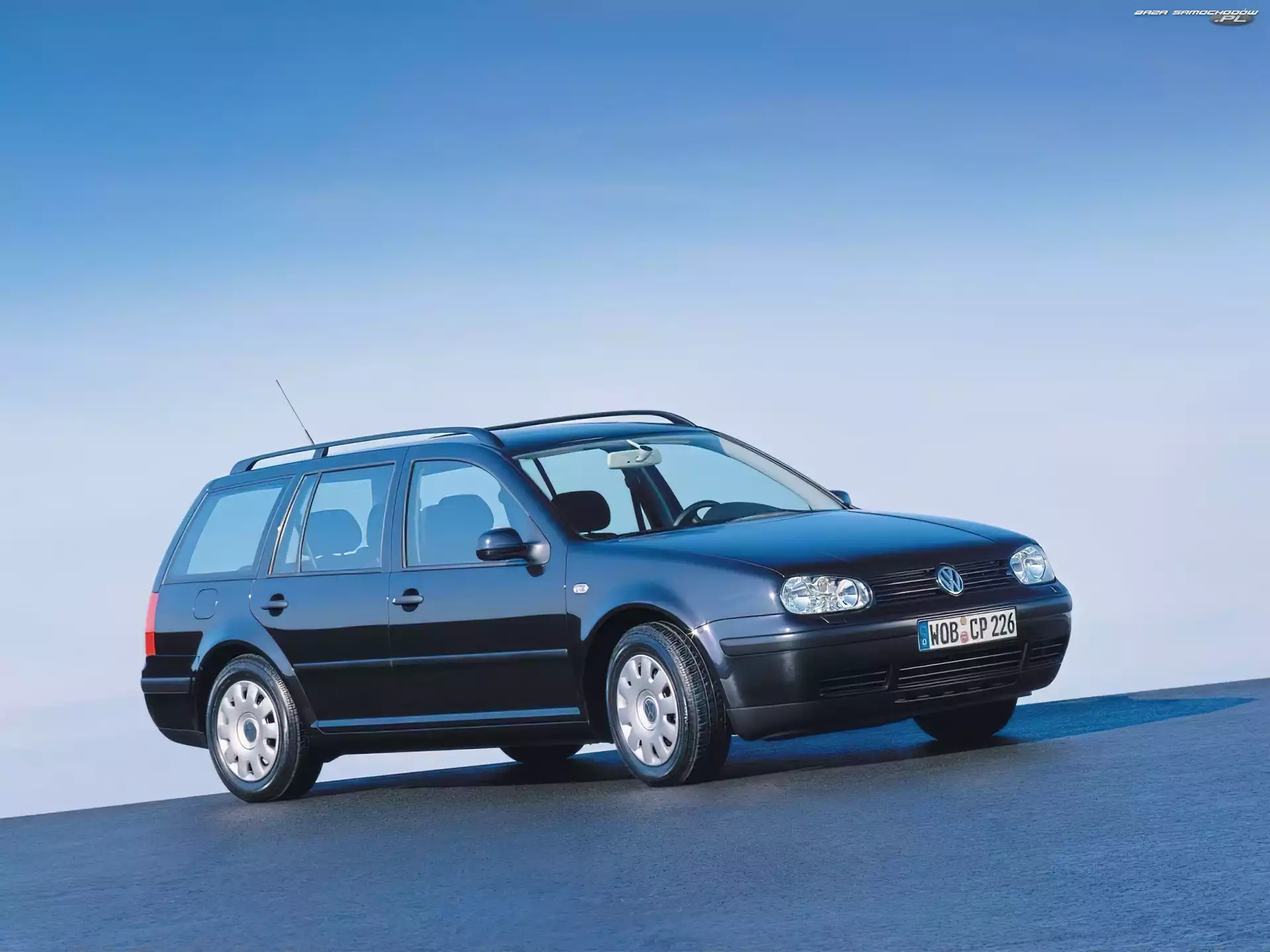 Czarny, Volkswagen Golf 4