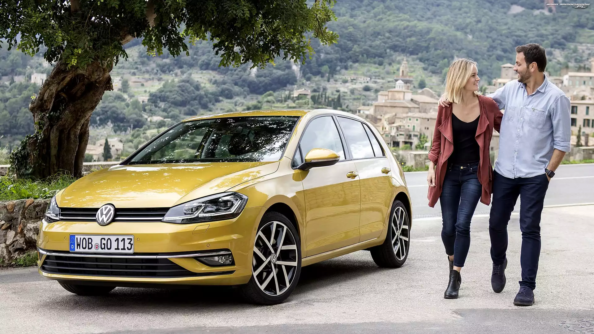 2017, Volkswagen Golf 7, Mężczyzna, Kobieta, Facelift, Droga