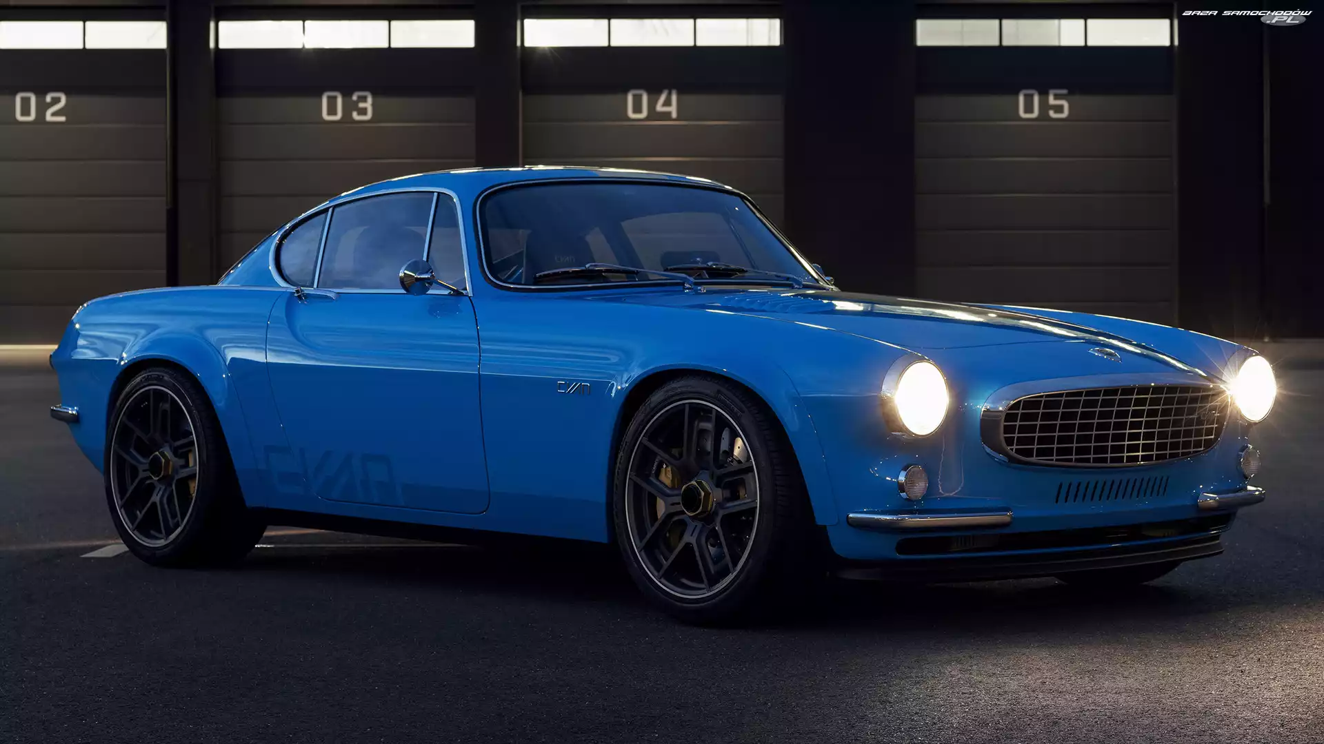 Volvo P 1800 Cyan