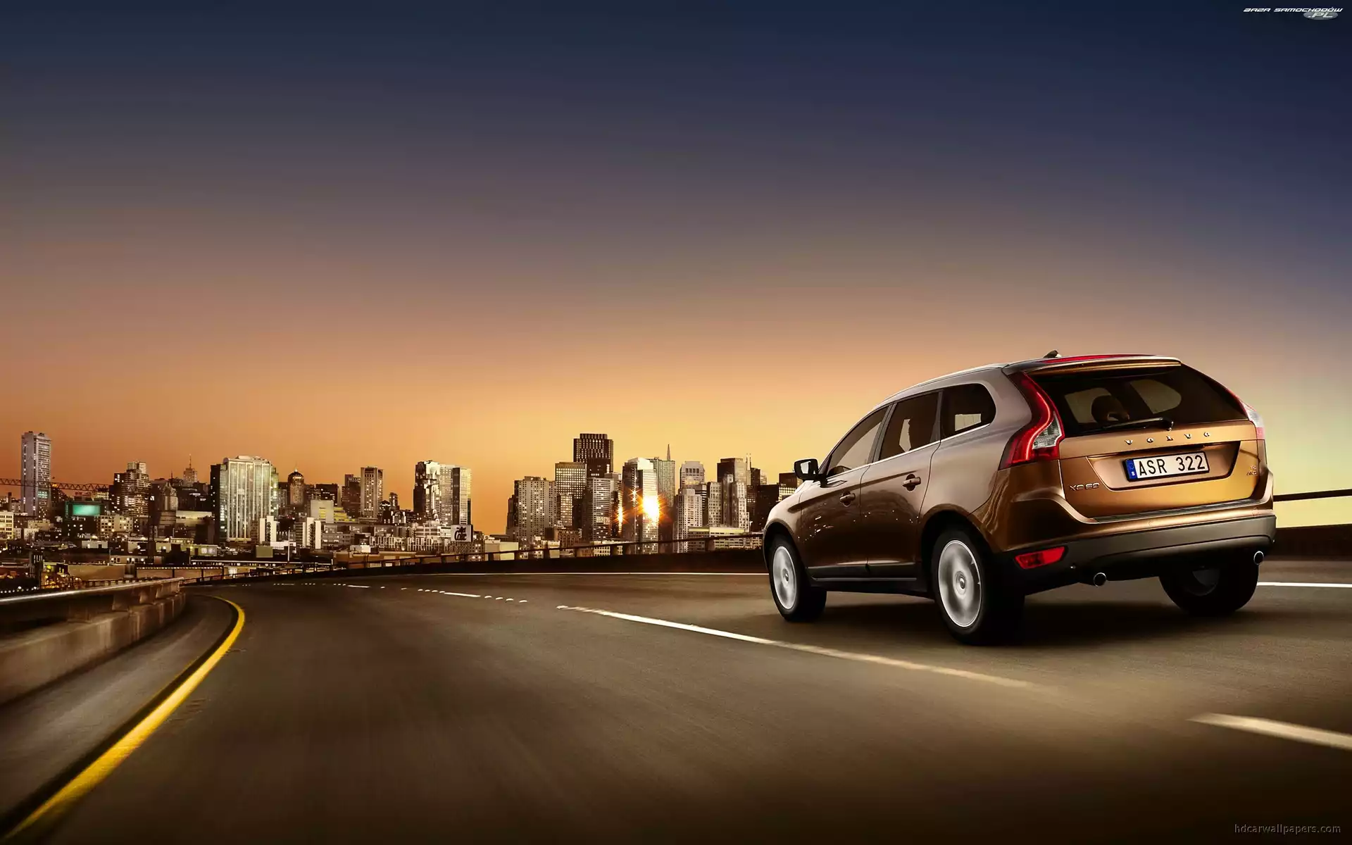 Volvo XC60, Samochód, Droga