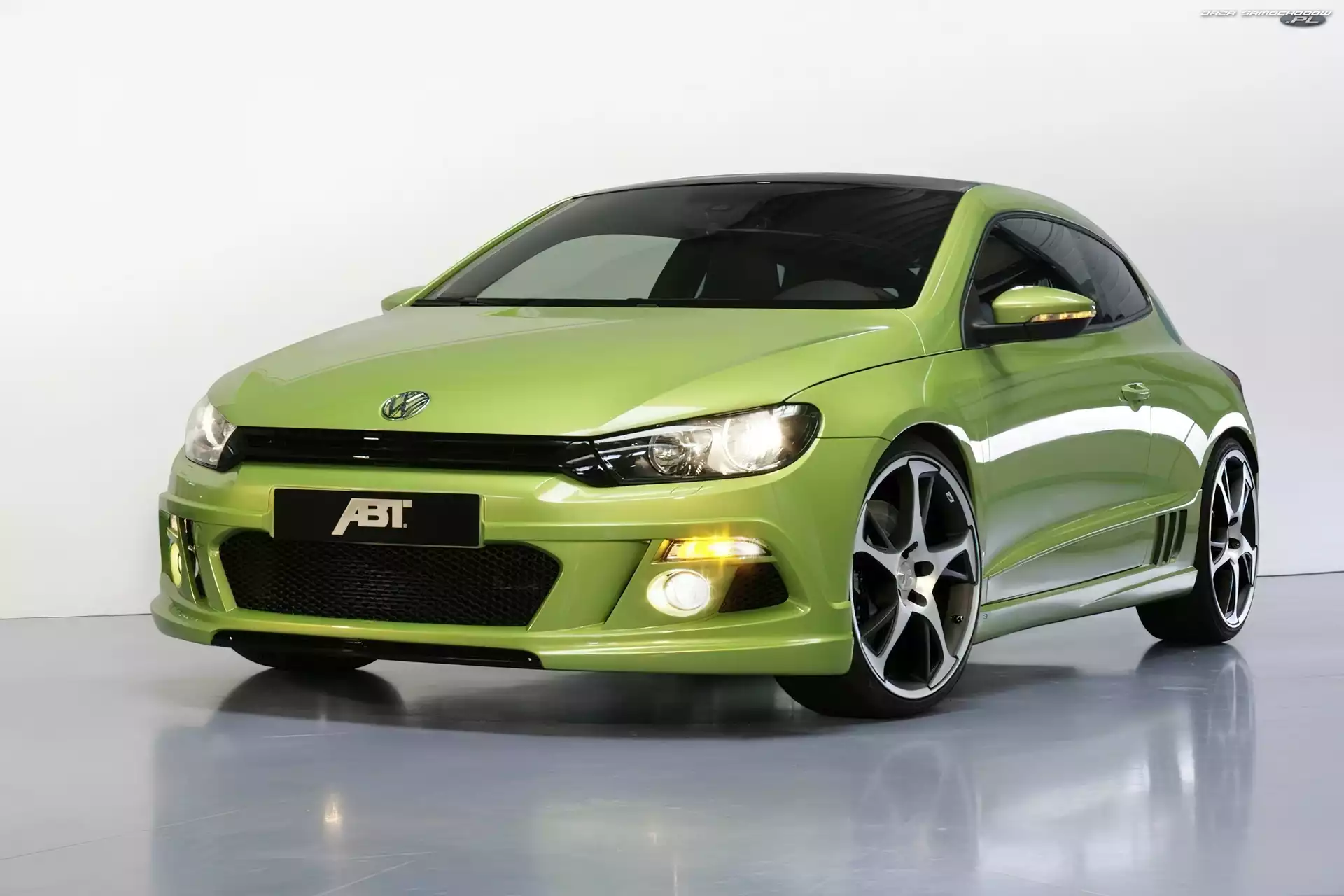 Zielony, VW Scirocco, ABT, Pakiet