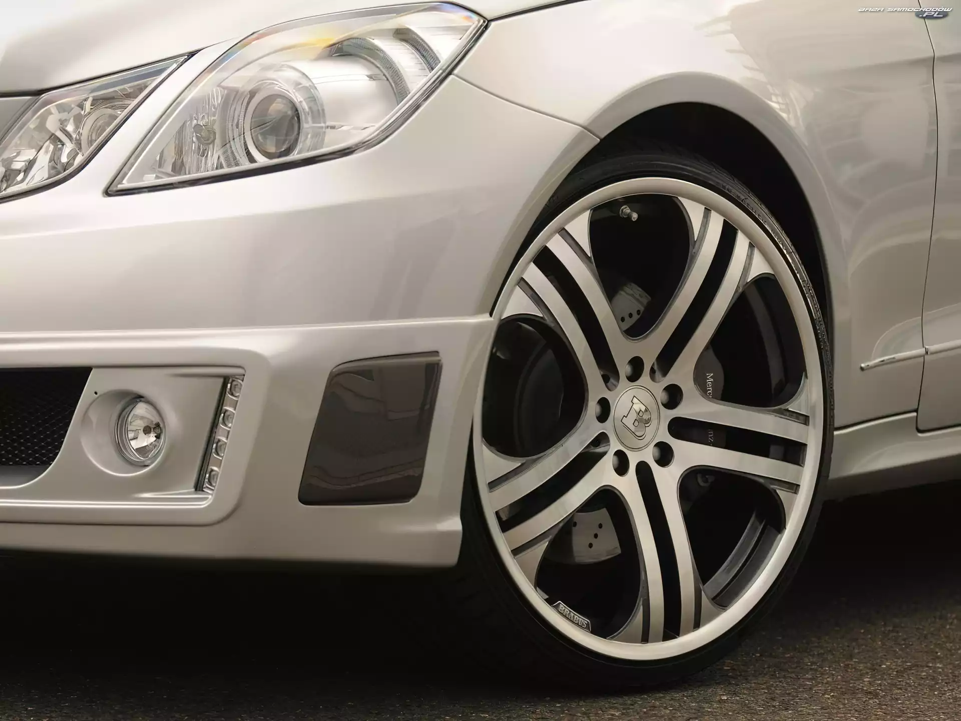 Mercedes, W212, Brabus, Alufelgi