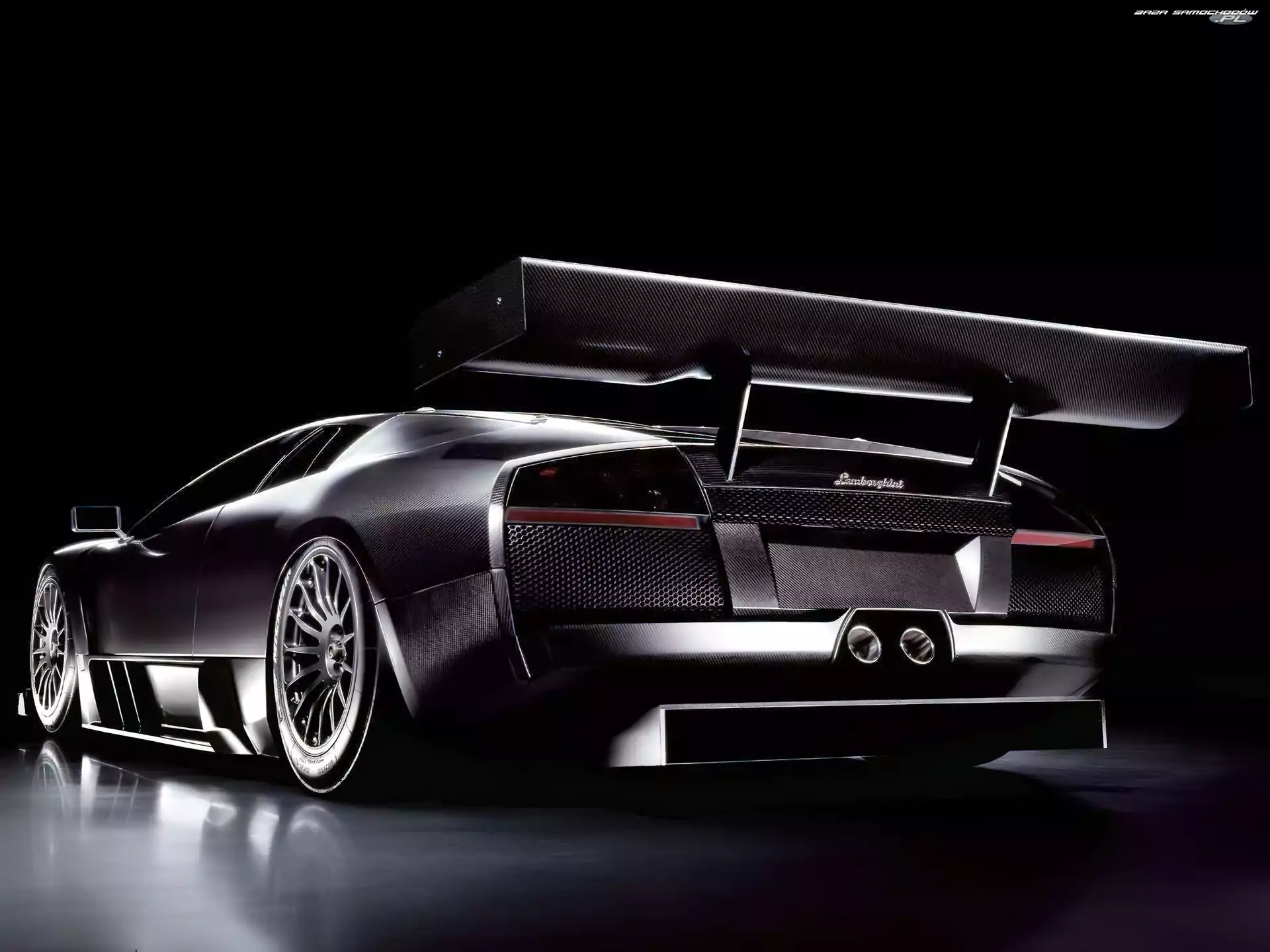 Lamborghini Murcielago, Wielki, Karbon, Spojler