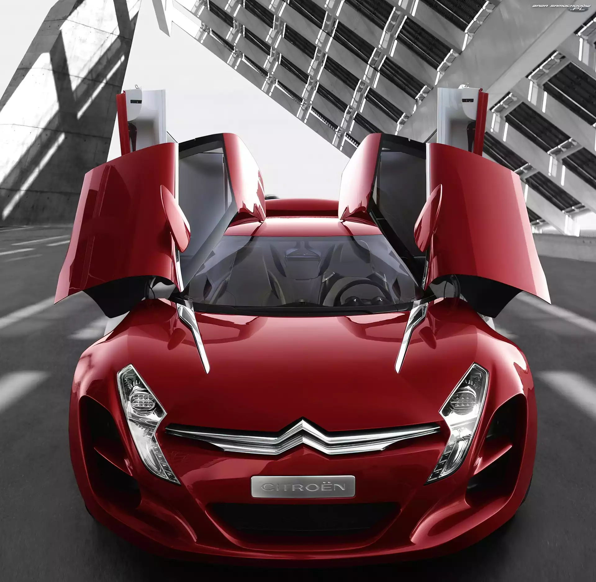 Wlot, Citroen C-Metisse, Reflektory