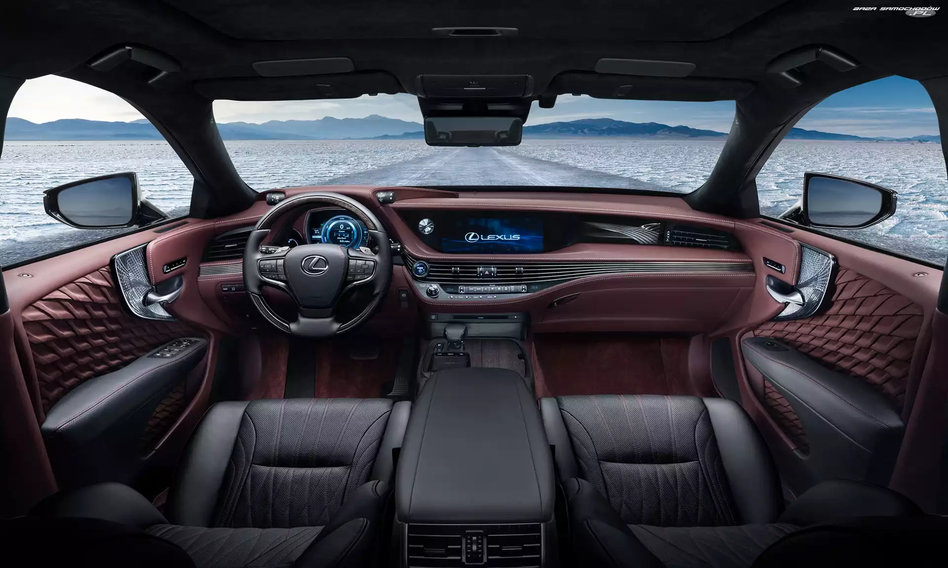 Wnętrze, Lexus LS 500h, 2017