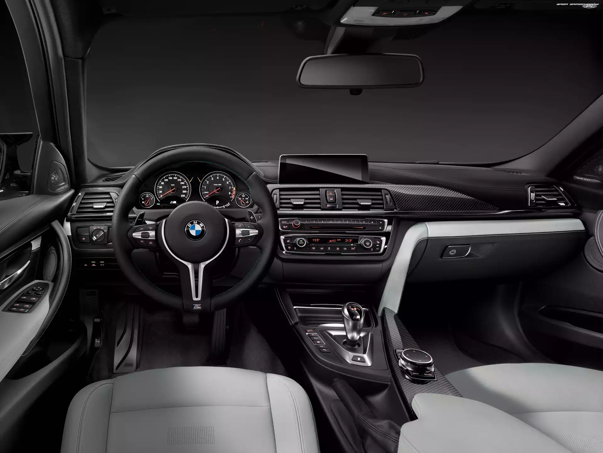 wnętrze, kokpit, BMW M3