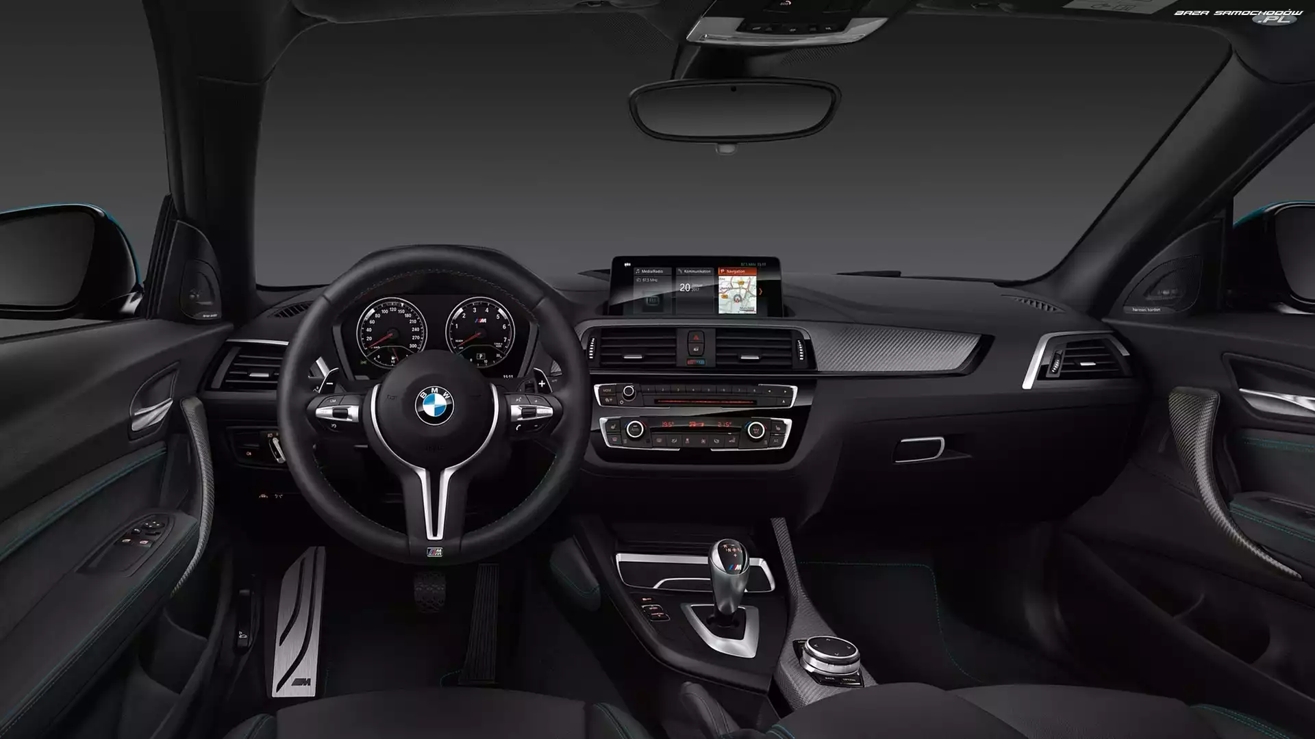 Wnętrze, BMW M2 Coupé, 2018