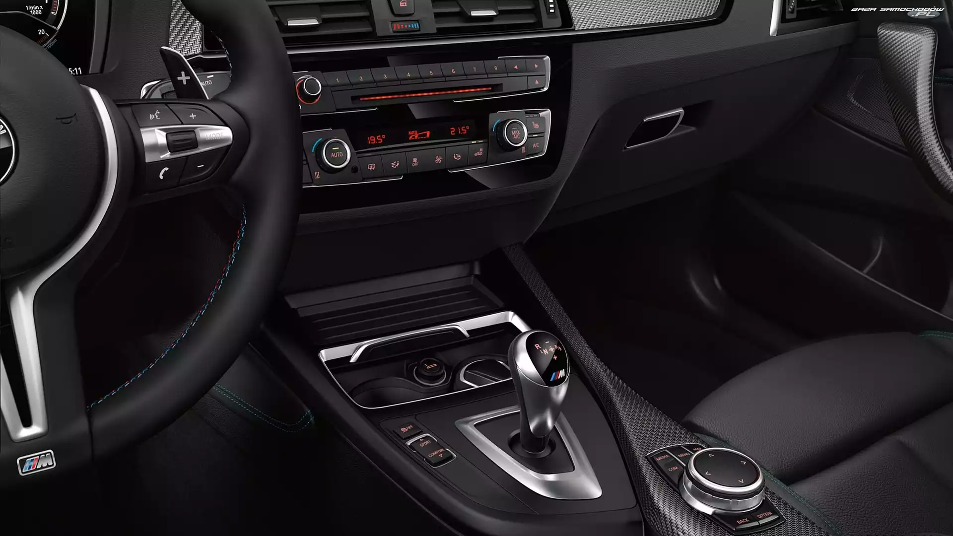 Wnętrze, BMW M2 Coupe, 2018