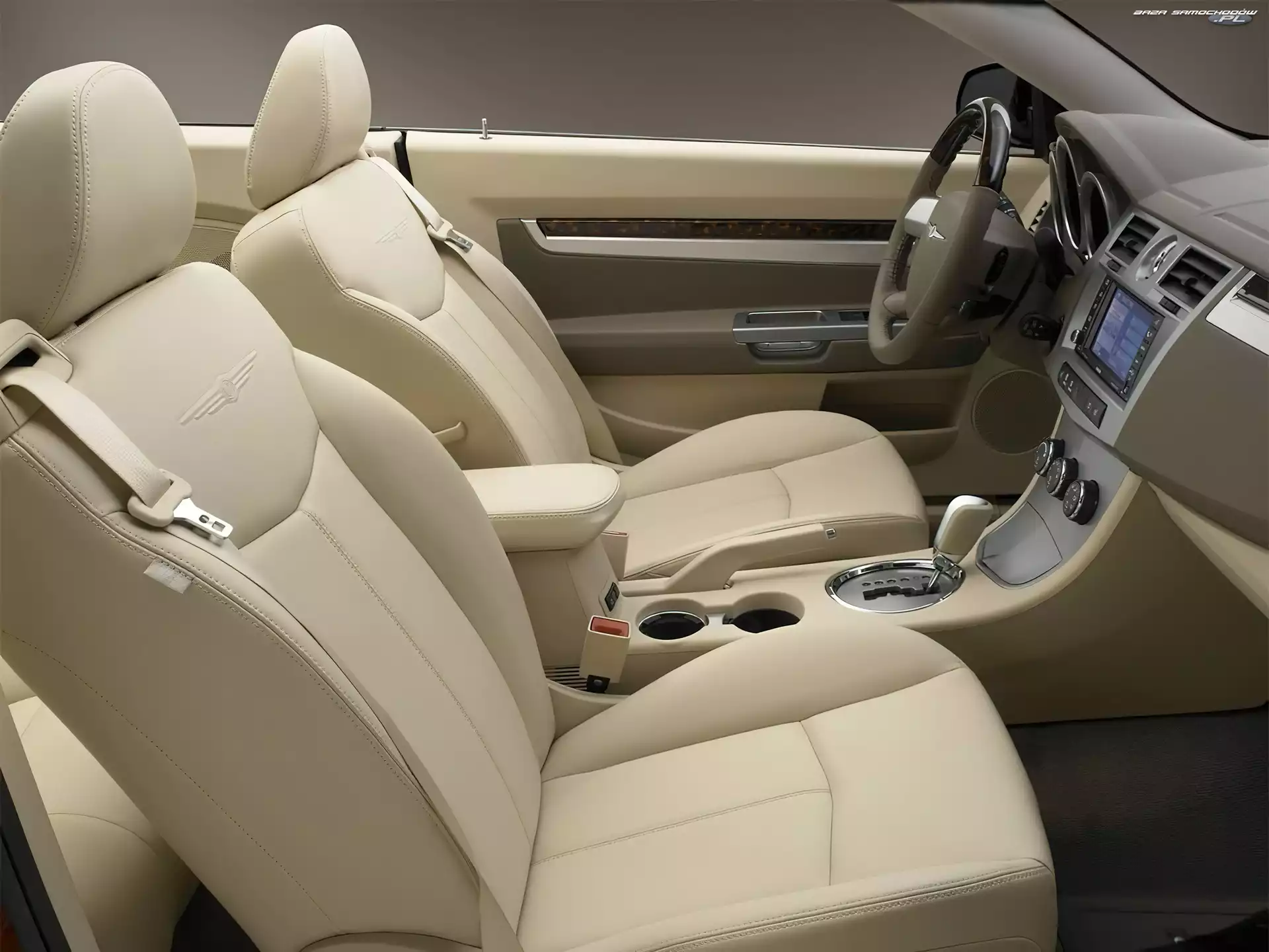 Wnętrze, Chrysler Sebring, Jasne