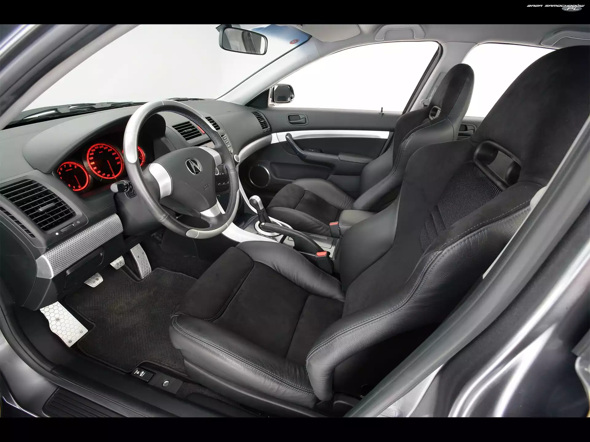 Wnętrze, Kubełkowe, Acura TSX, Fotele