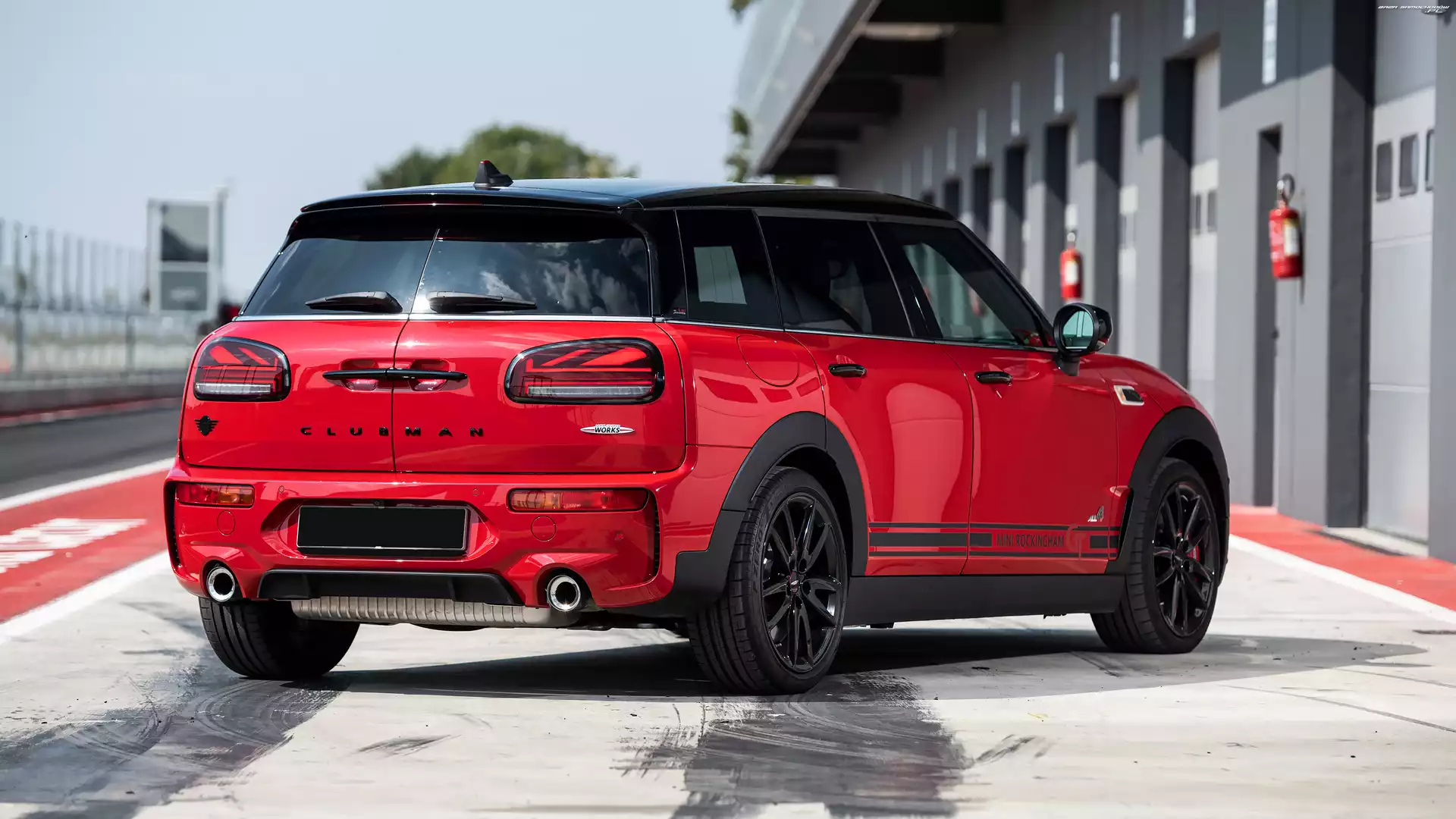 Mini John Cooper Works Clubman, Czerwono-czarny