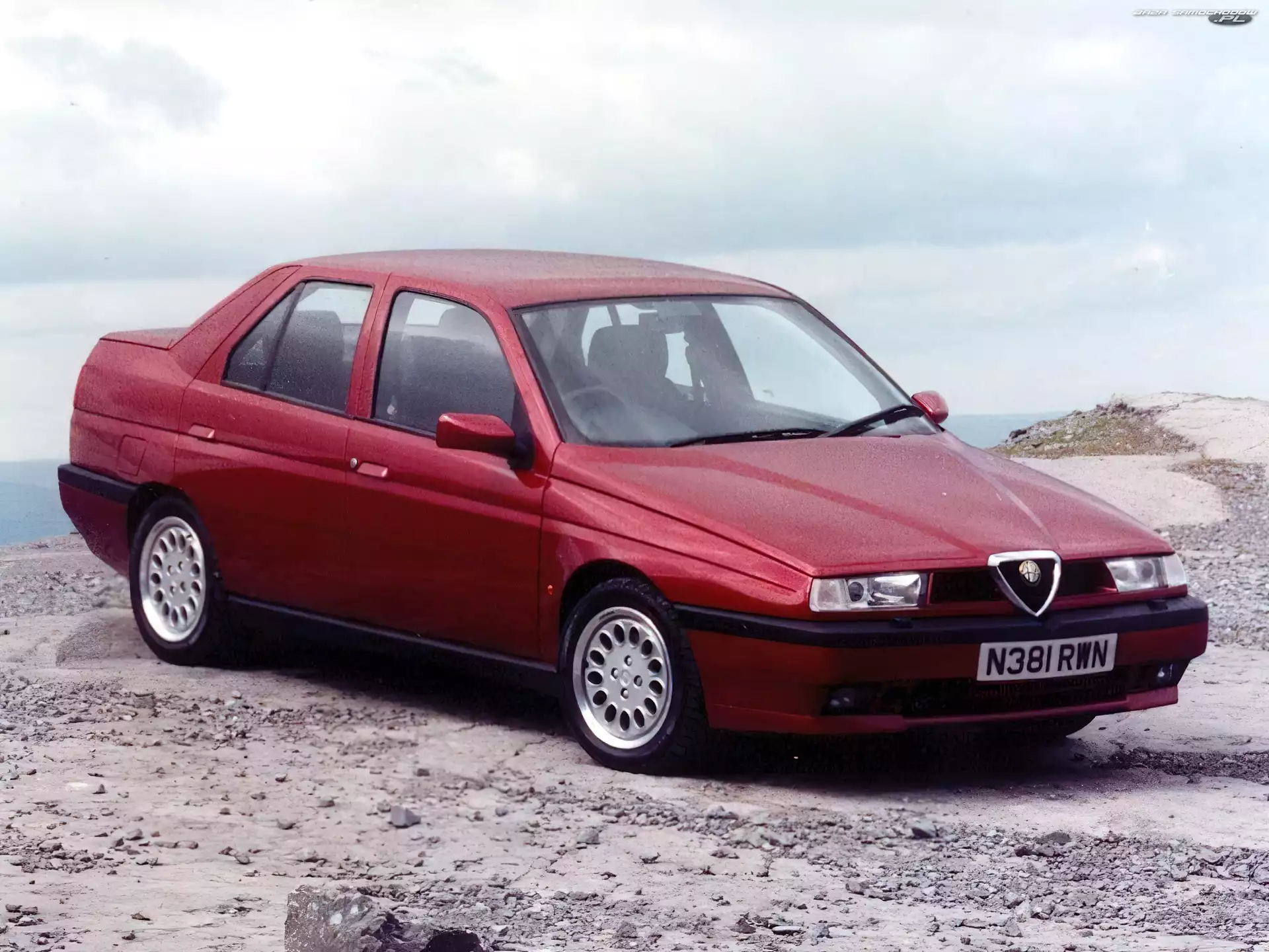 Wybrzeże, Alfa Romeo 155, Reklama