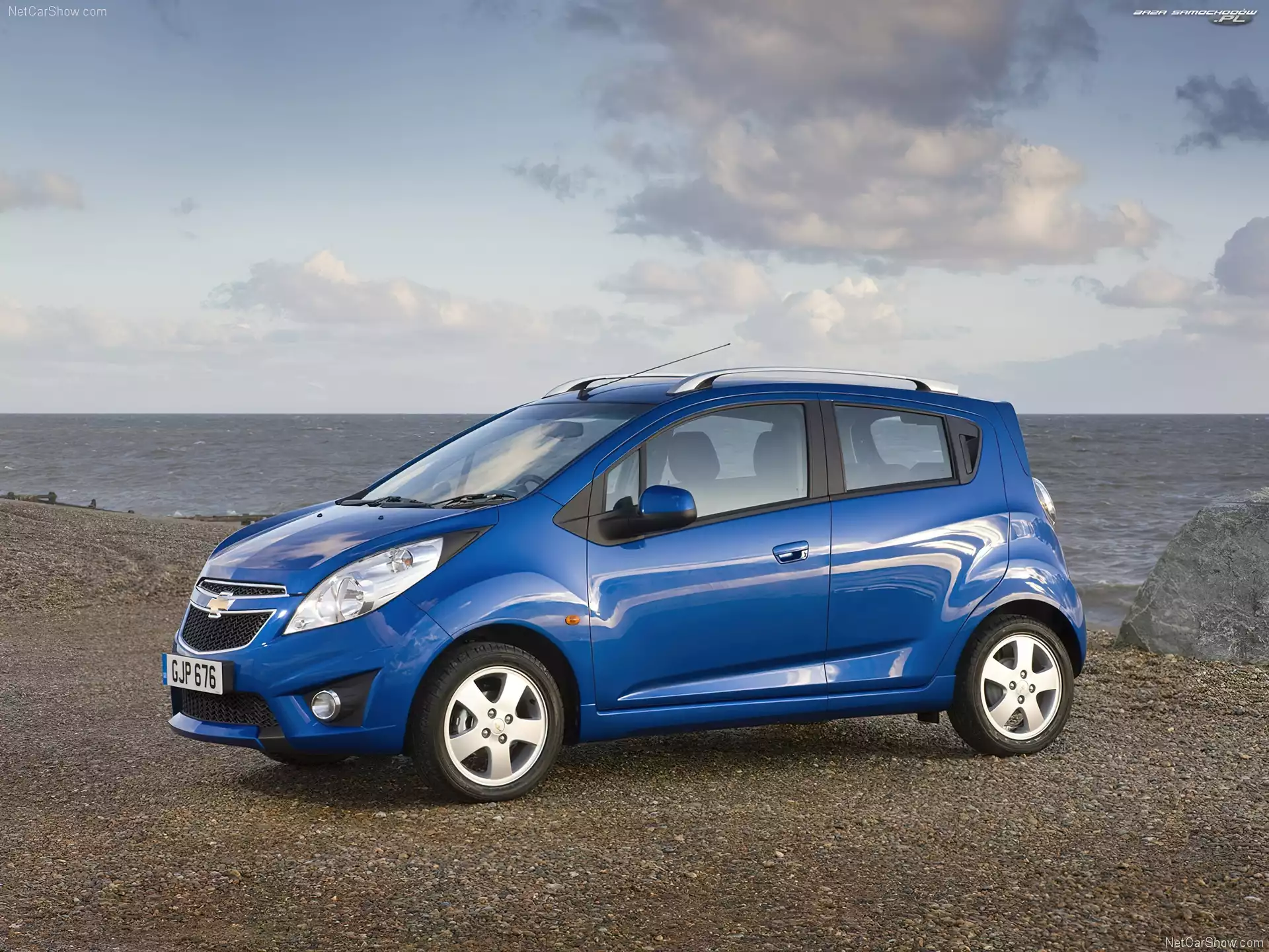 Wybrzeże, Niebieski, Chevrolet Spark