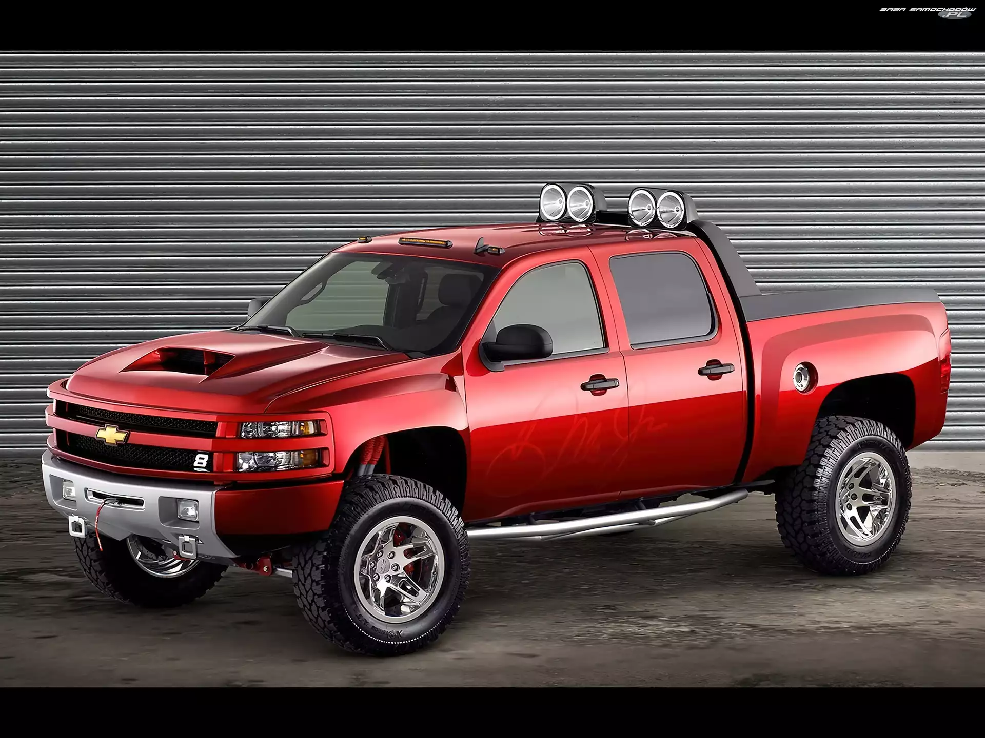 Wyciągarka, Chevrolet Silverado, Szperacze